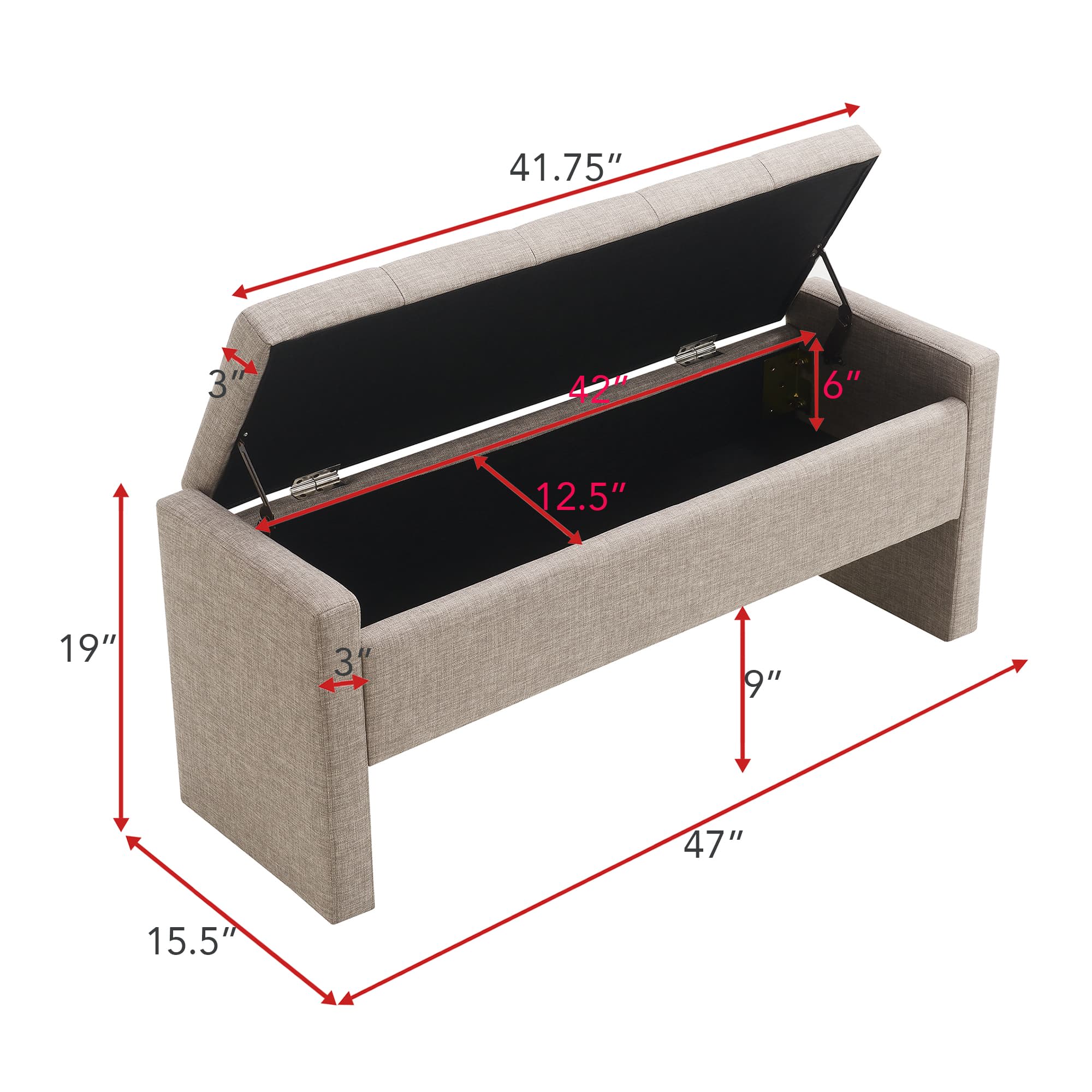 Ama Pear S-INBCH-40 bench - View #2