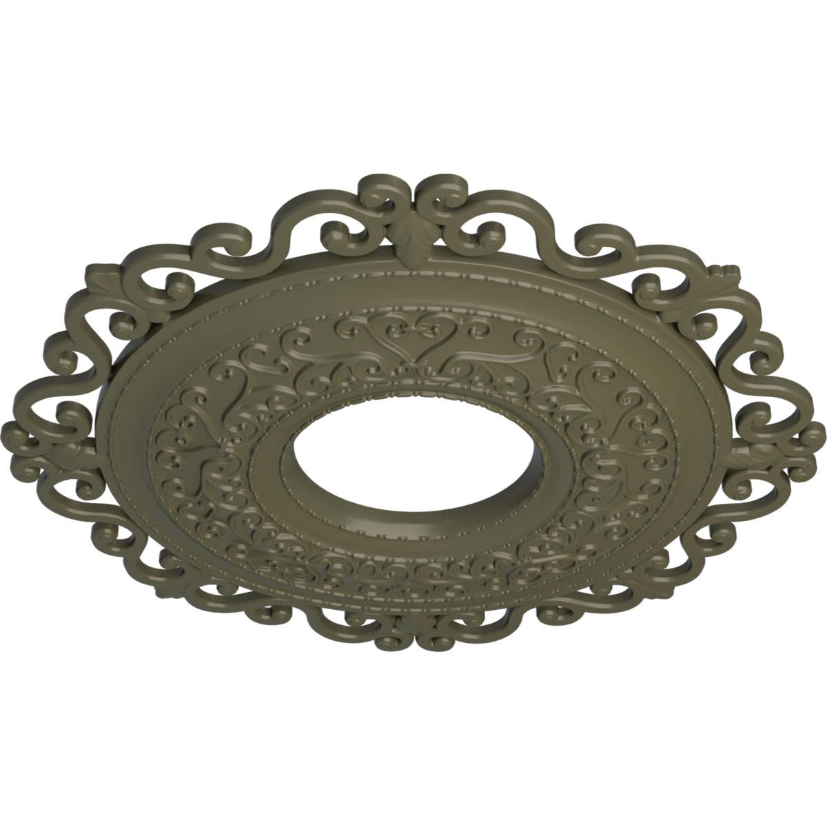 Ekena Millwork CM22ORPTF Ceiling-Medallions - View #2