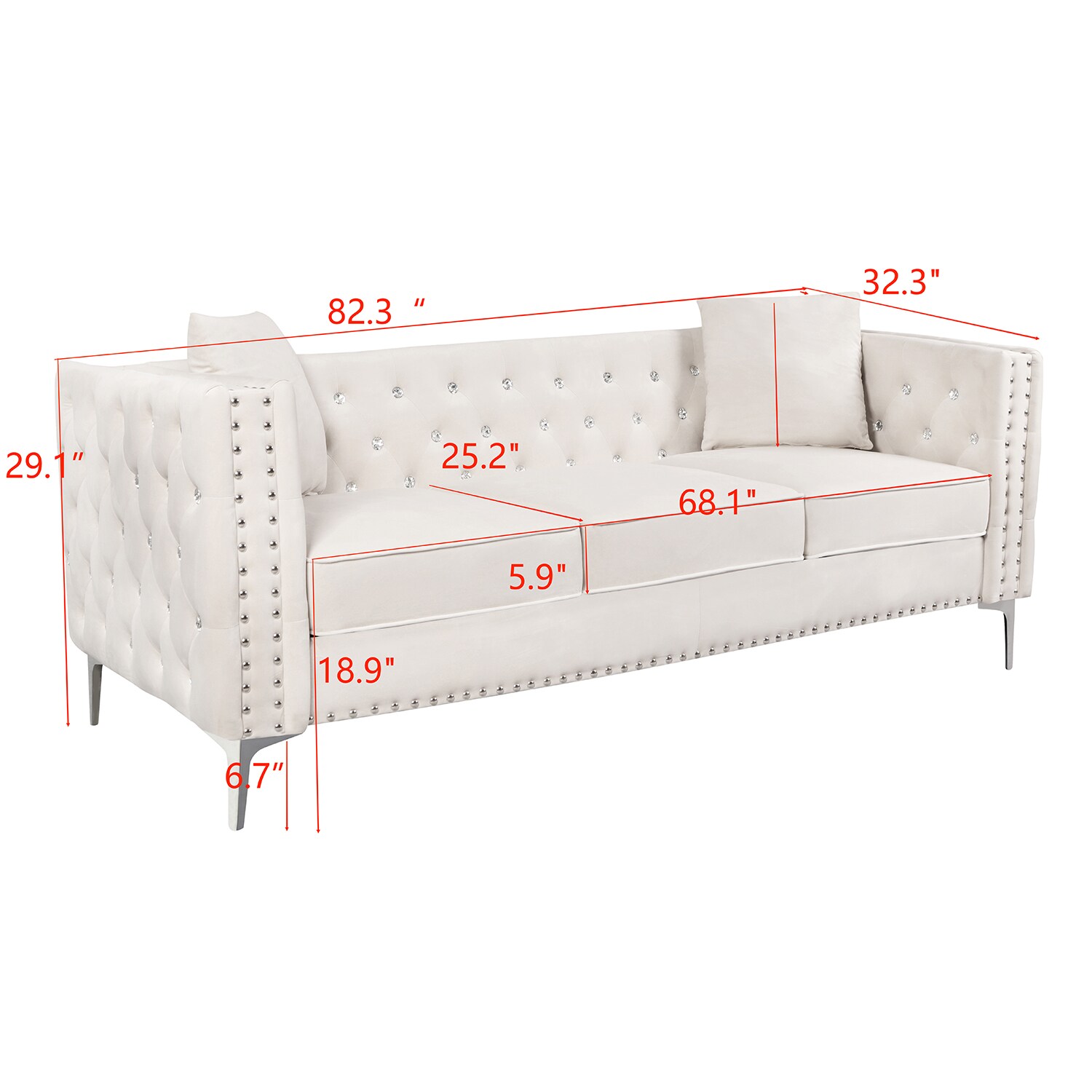 SINOFURN SYA370003BN Sofas-Loveseats - View #11