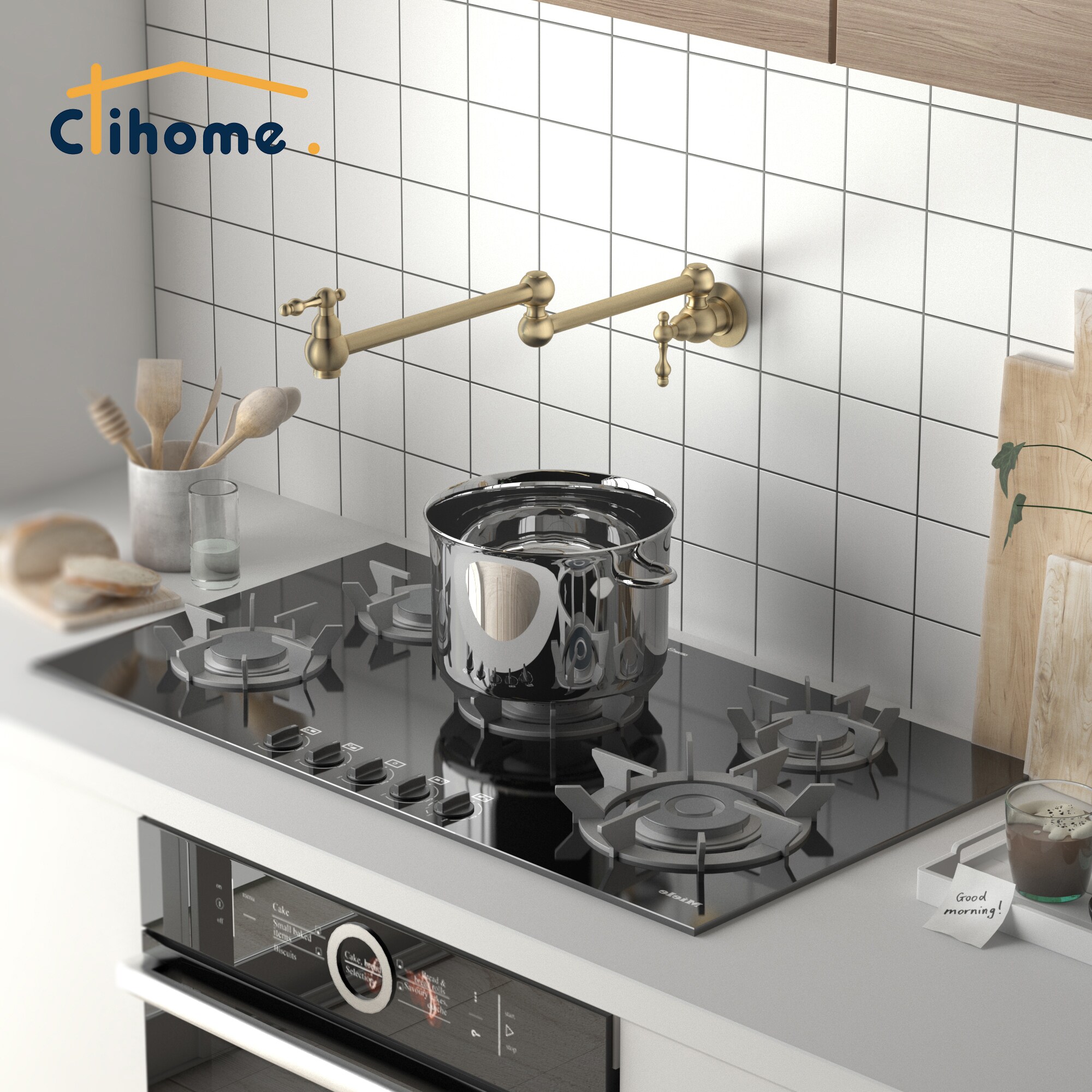 Clihome DG-KF45LSJ Kitchen-Faucets - View #4