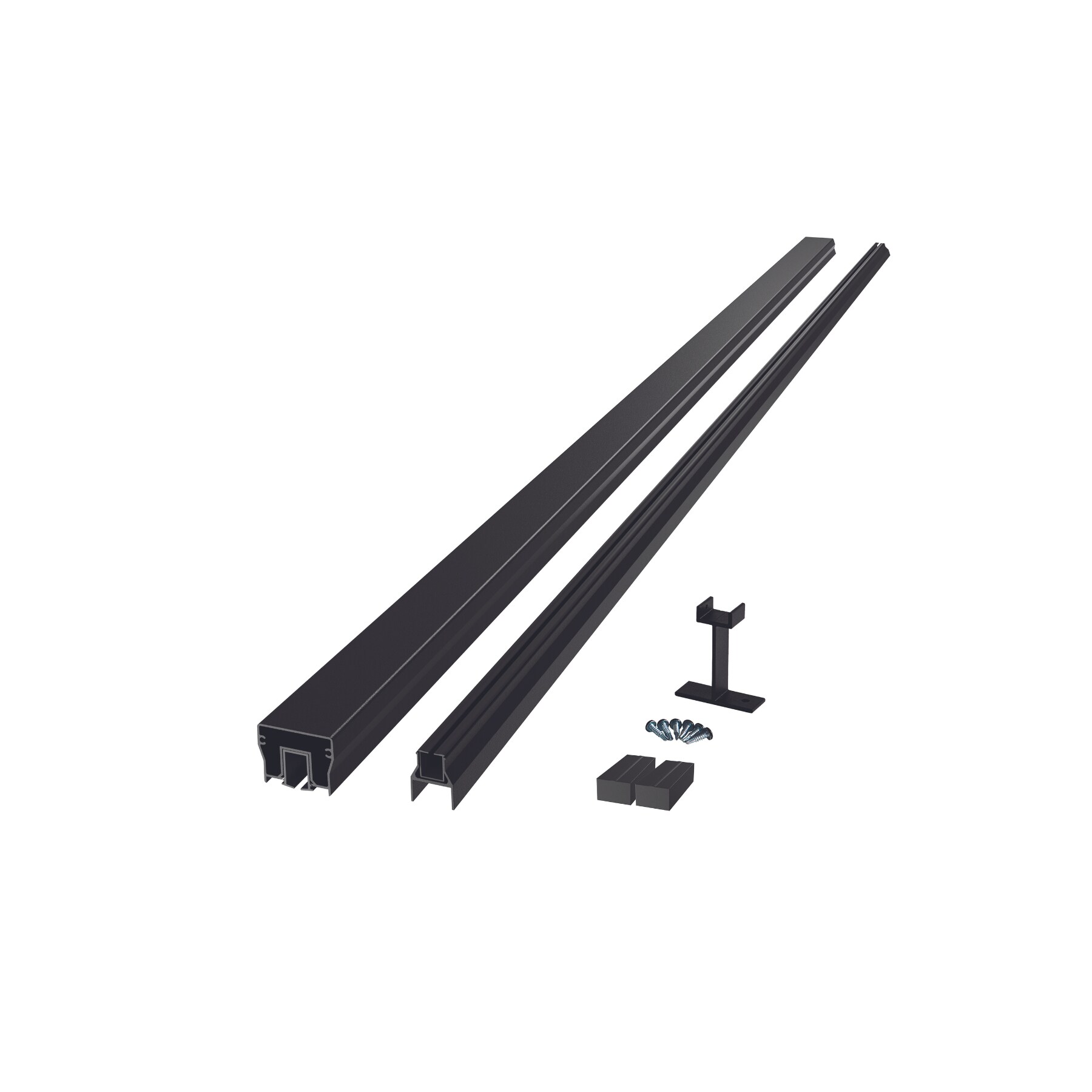 Fiberon CitySide Contemporary Matte Finish Aluminum Deck Rail Kit