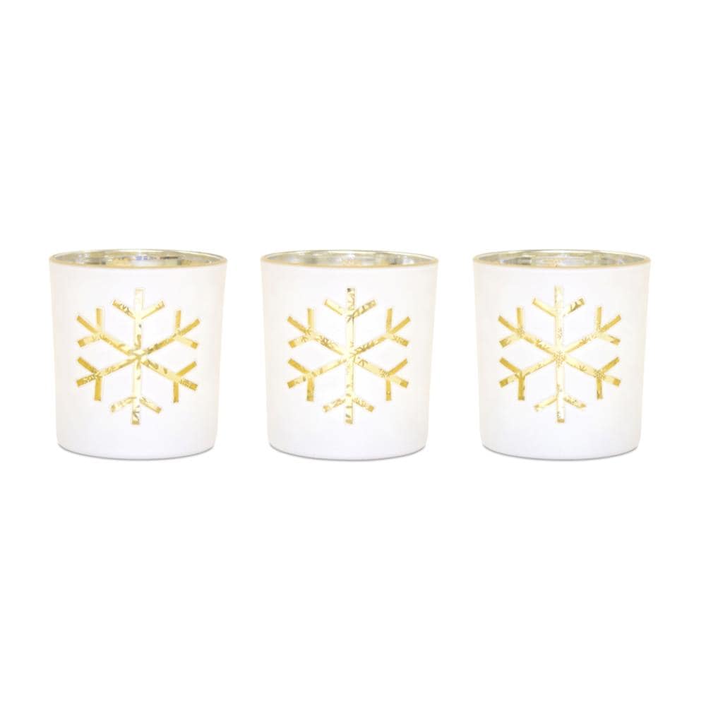 Melrose International 1 Candle Glass Votive Candle Holder in the Candle ...