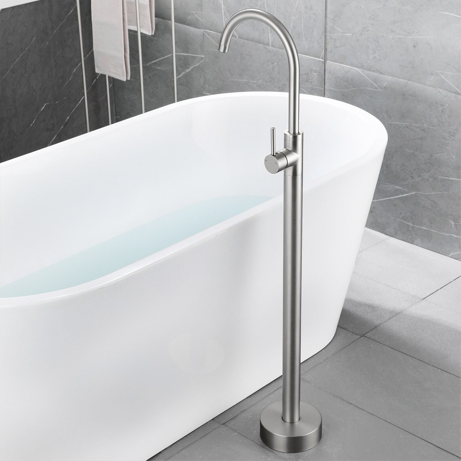 WELLFOR GSM-18033BN Roman-Tub-Faucets - View #4