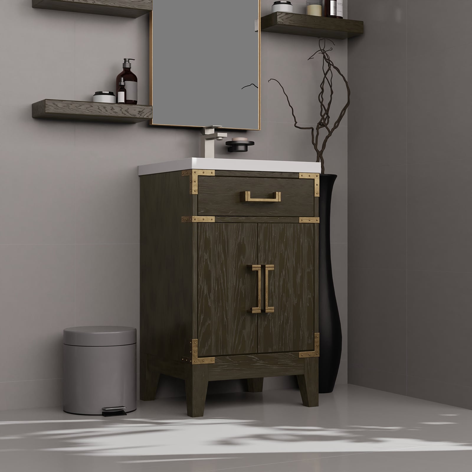 Lexora LVW20SK500 Bath-Vanity-Combo - View #11