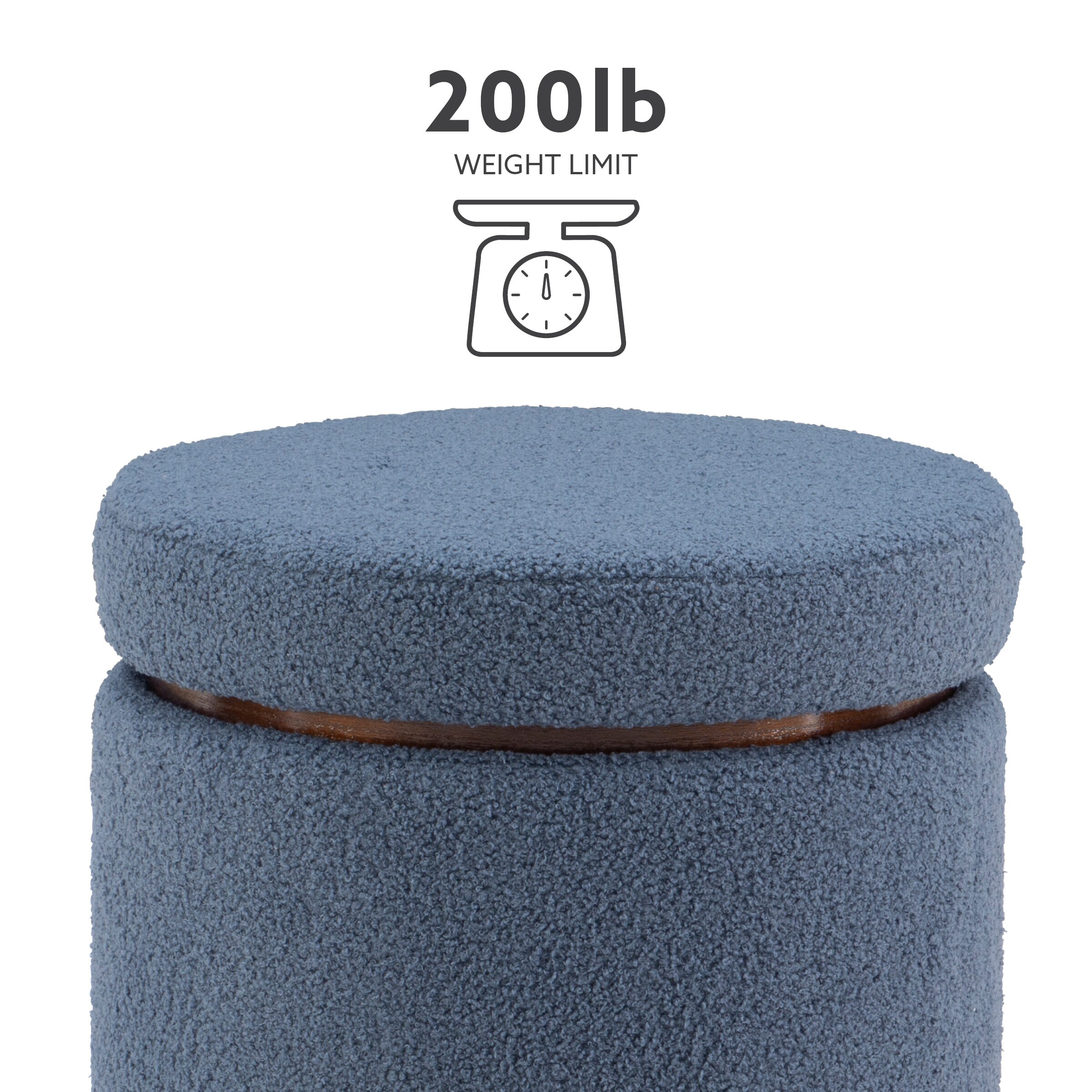 Linon LOWES1746 Indoor-Ottomans - View #12