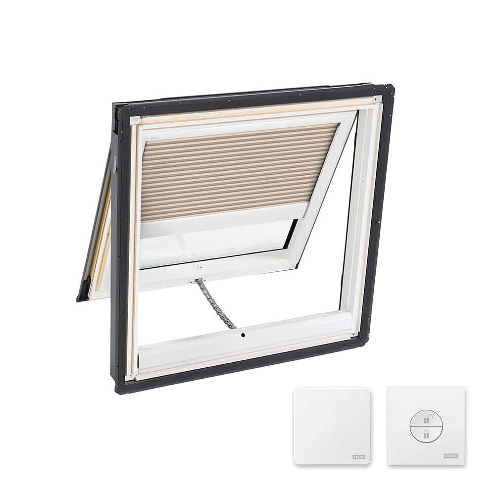 VELUX 30.06-in x 30-in Fixed Deck Mount Skylight with Laminated Low-e Argon Glass