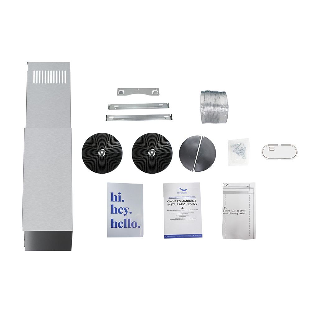 Streamline T-451-1-CL Wall-Mounted-Range-Hoods - View #20