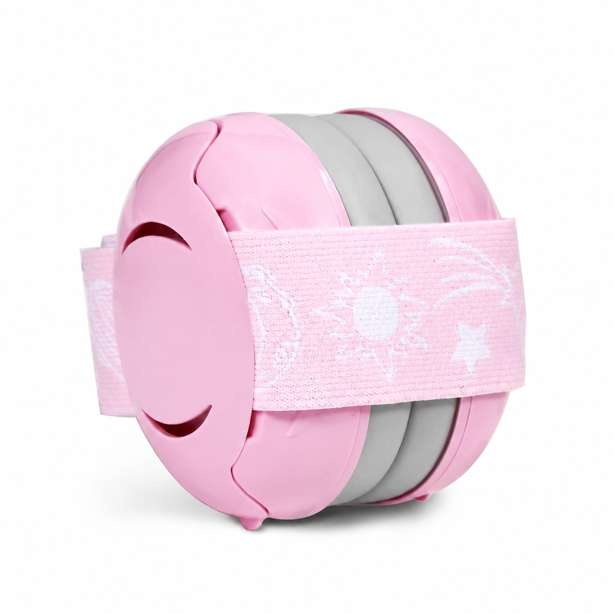 Mikiotto Pink Baby Ear Muffs Noise Cancelling with Elastic Headband ...