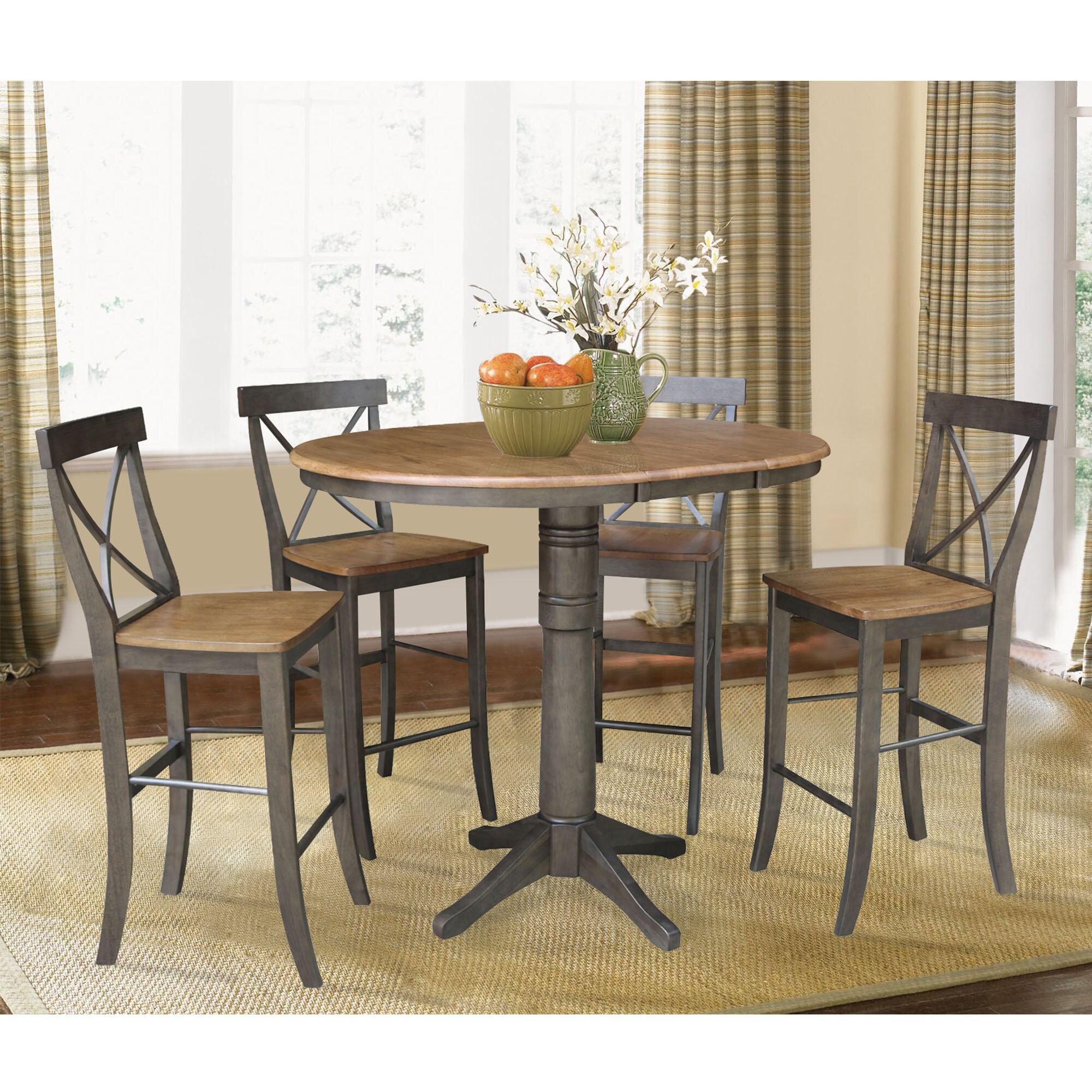 International Concepts K45-36RXT-27-S6133-4 Dining-Sets - View #2