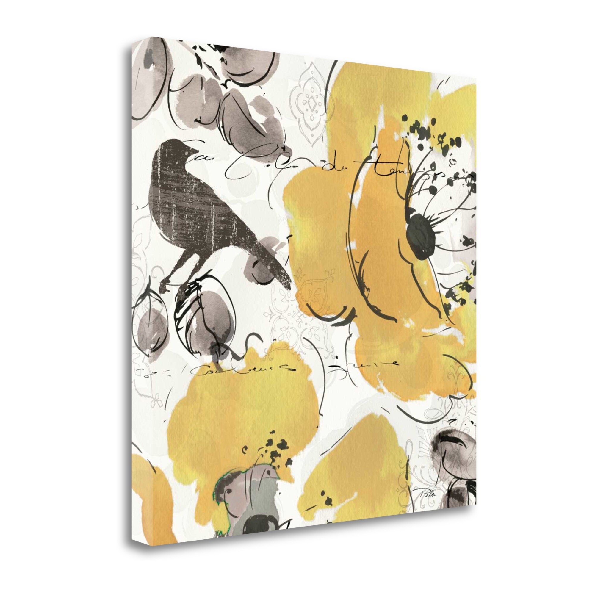 Tangletown Fine Art Floral 20-in H x 20-in W Floral Print on Canvas in ...