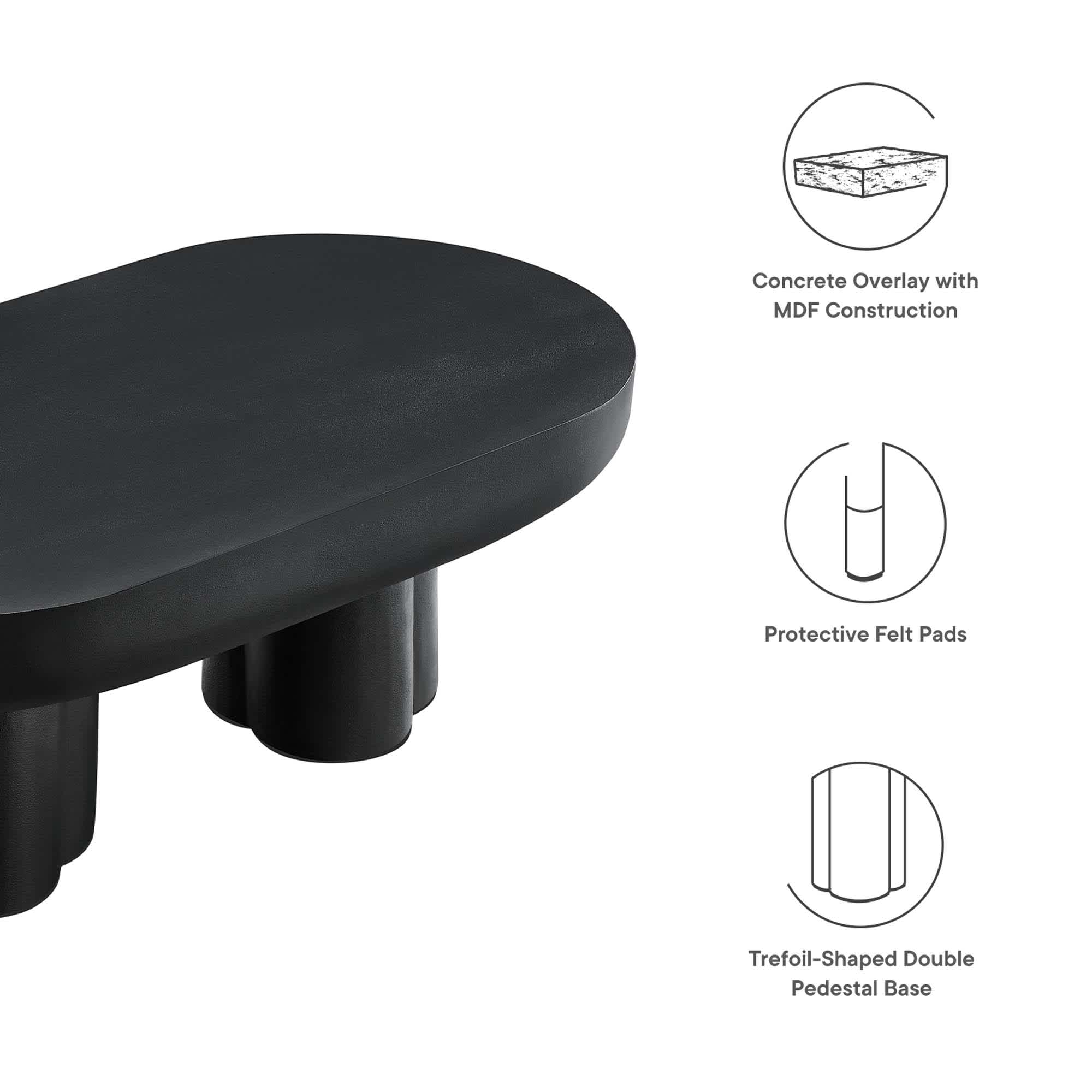 Modway EEI-6763-BLK Coffee-Tables - View #2