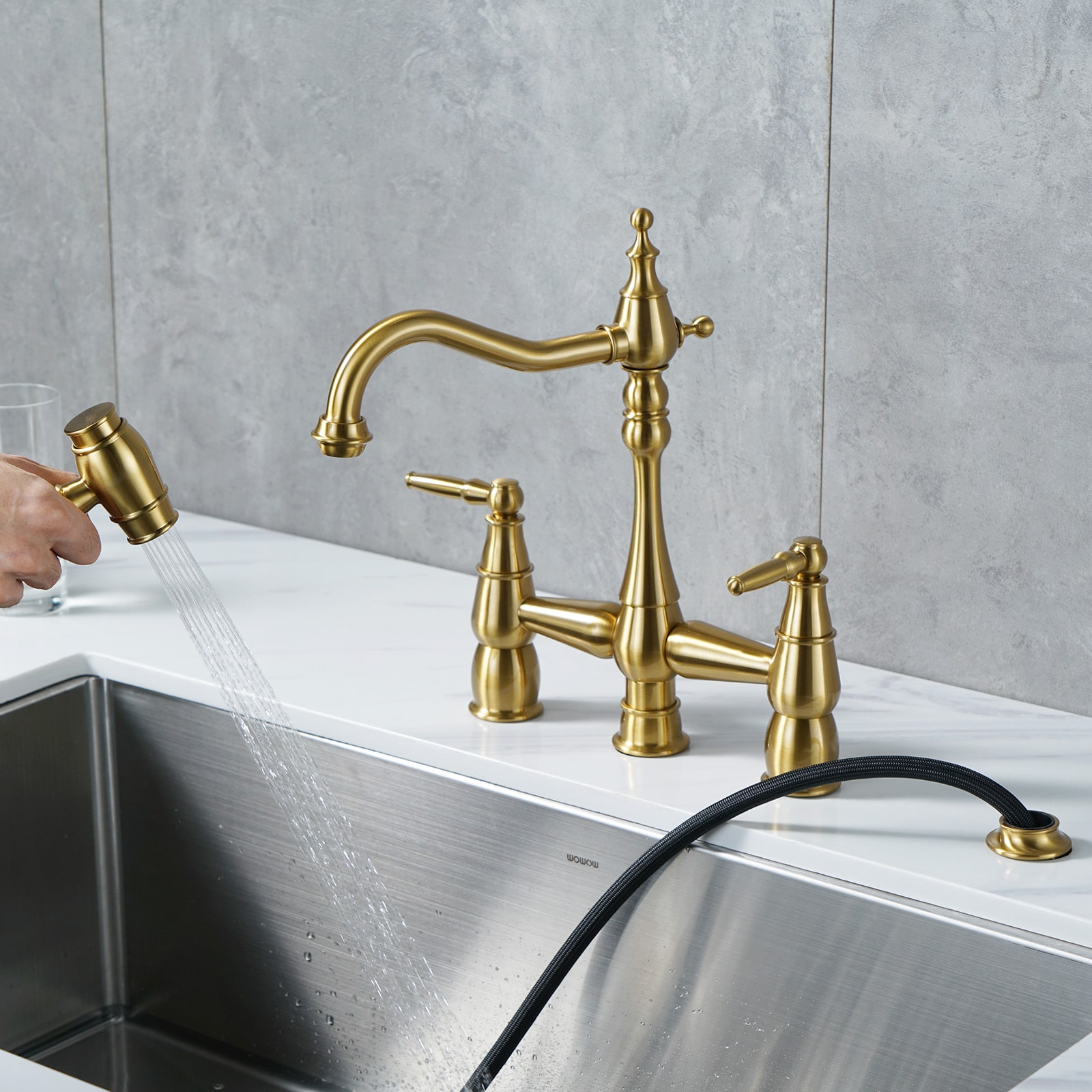 WOWOW 2317001G Kitchen-Faucets - View #3