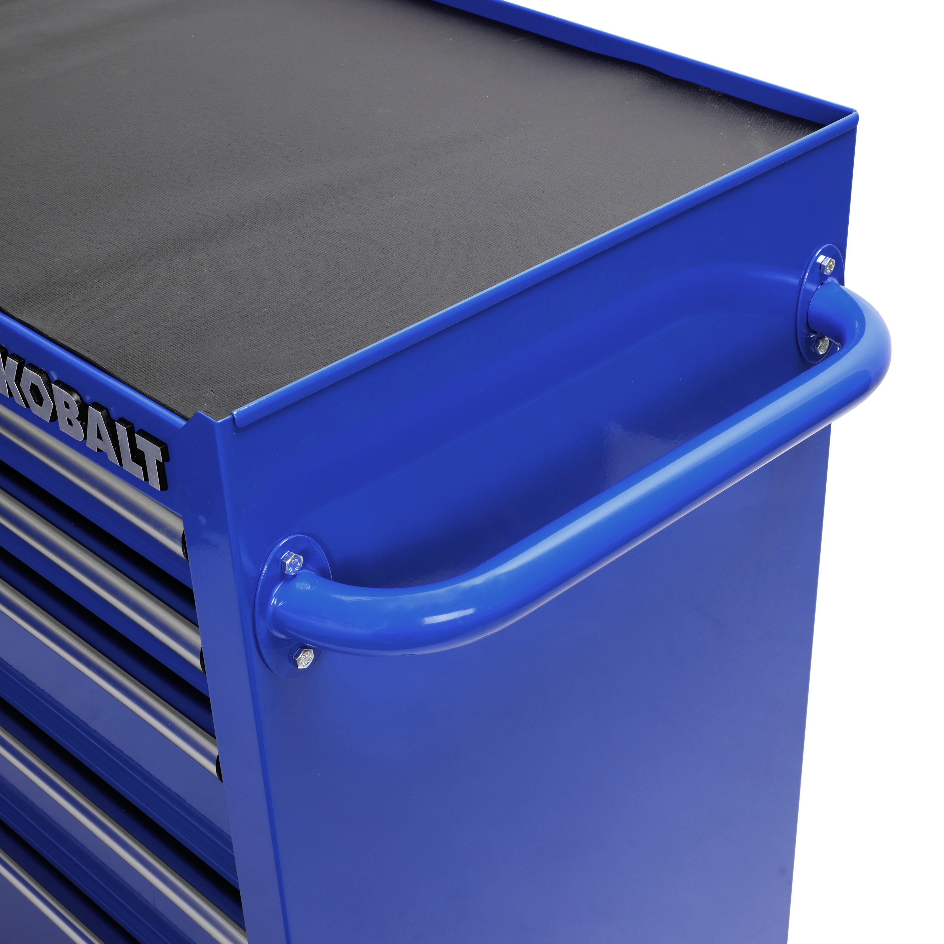 Kobalt 36-in W x 37.8-in H 5-Drawer Steel Rolling Tool Cabinet (Blue) at
