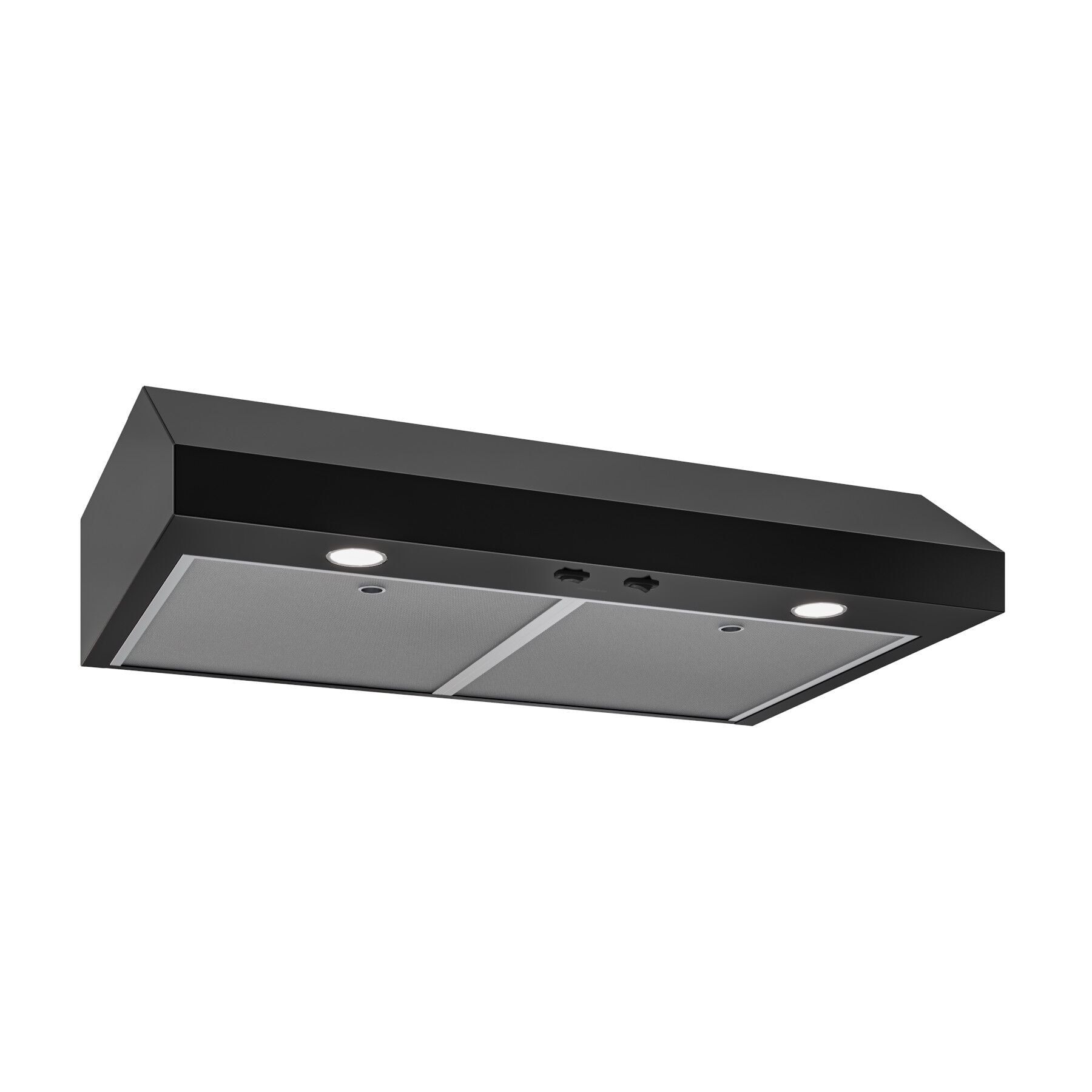 Broan GLA1303BL 30 inch Convertible 350-CFM Black Under Cabinet Range Hood