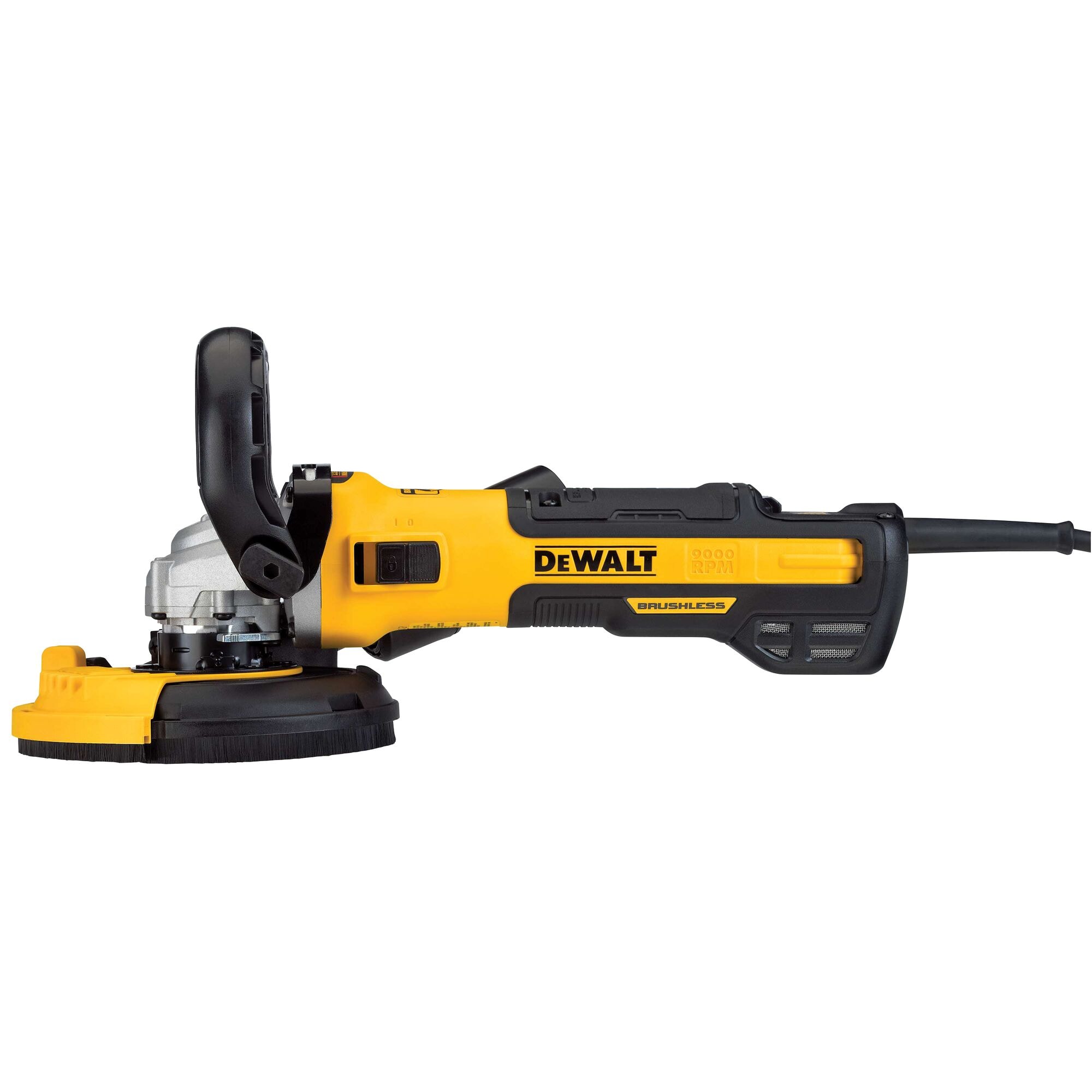 DEWALT 5-in 13-Amp Paddle Switch Brushless Angle grinder