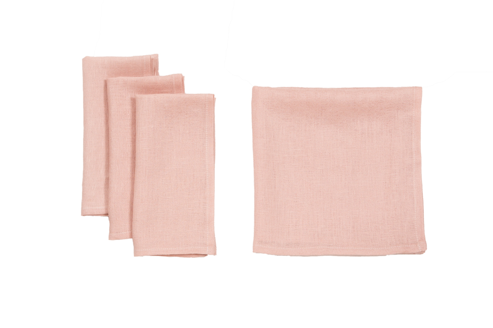 MANOR LUXE ML182212020PINK 4 -Pack Square Napkin(s)