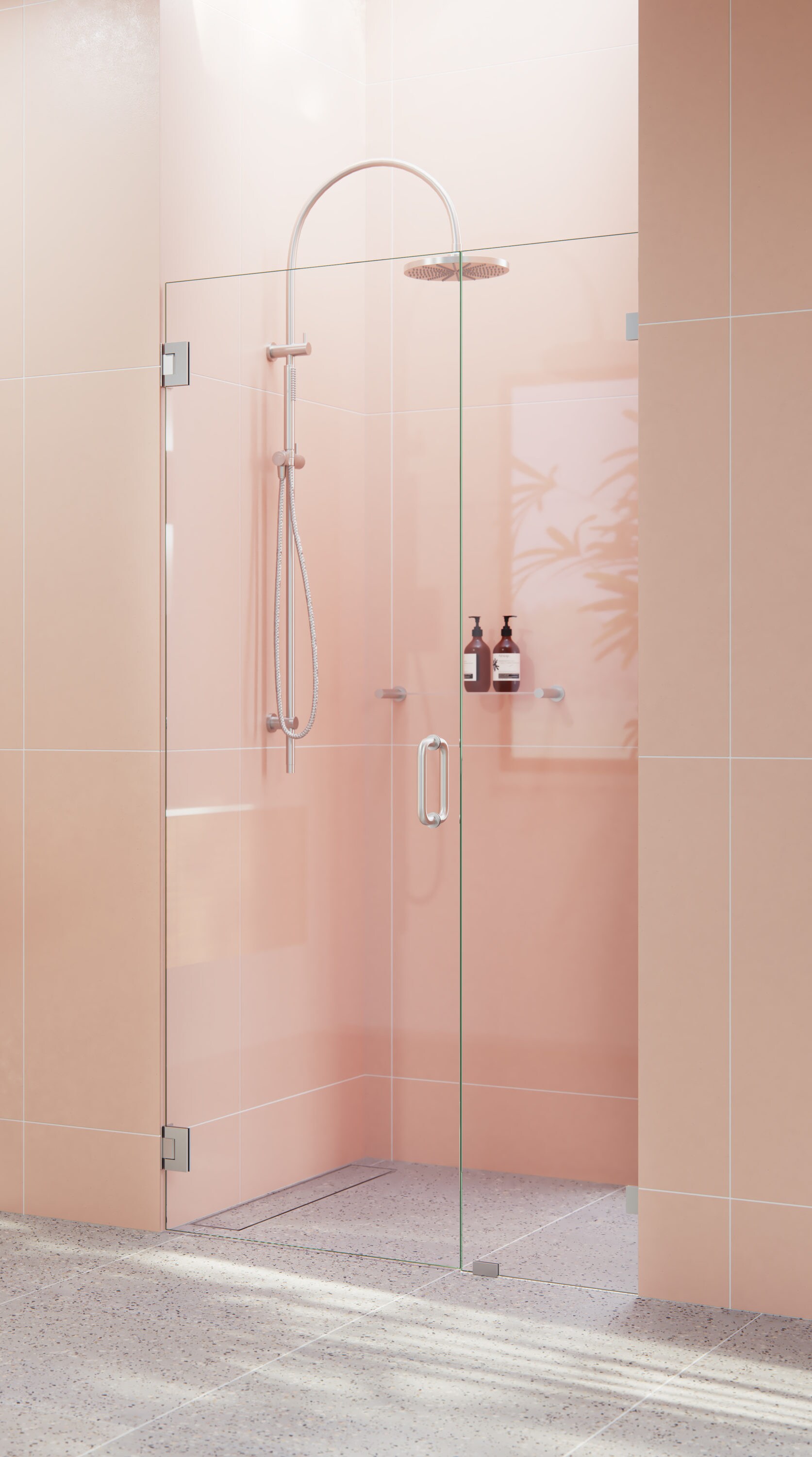 Glass Warehouse GW-WH-40-75-BN Shower-Doors - View #2