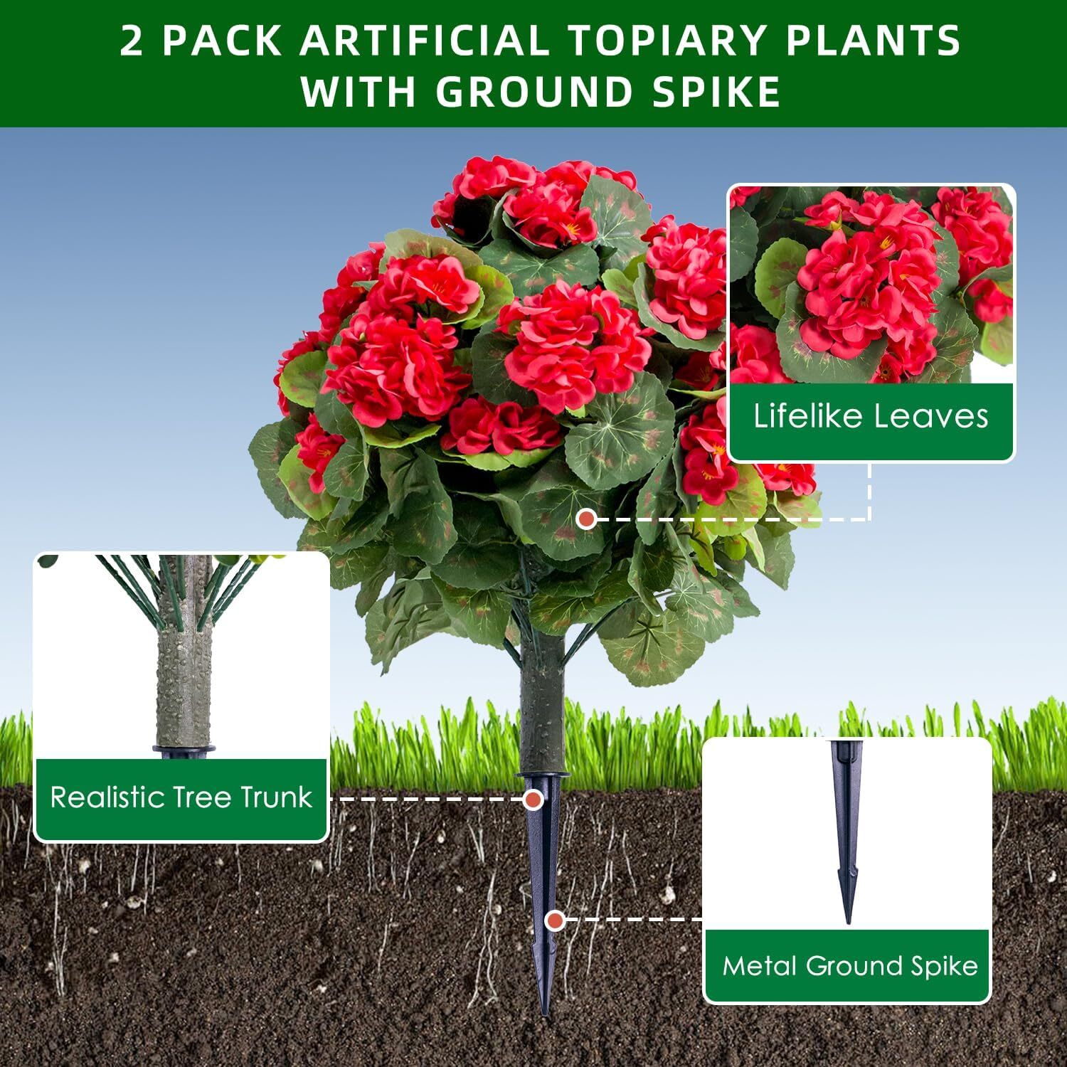 Qeetex GGL-PHK-34CAWPP8 Artificial-Plants-Trees - View #2
