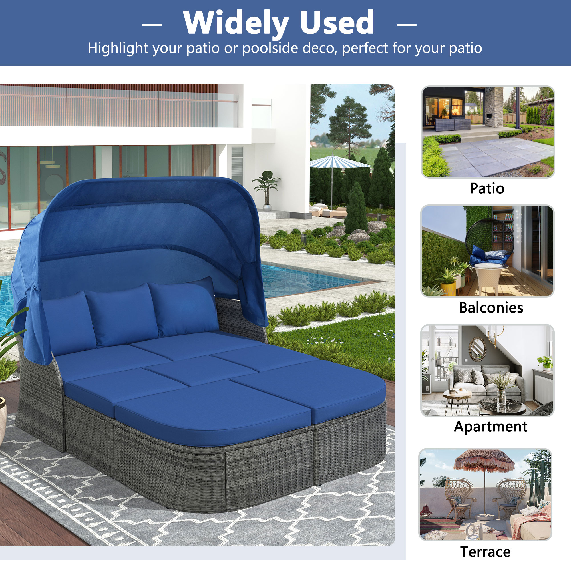 ModernLuxe L-WY000309AAV Patio-Sofas-Daybeds - View #3