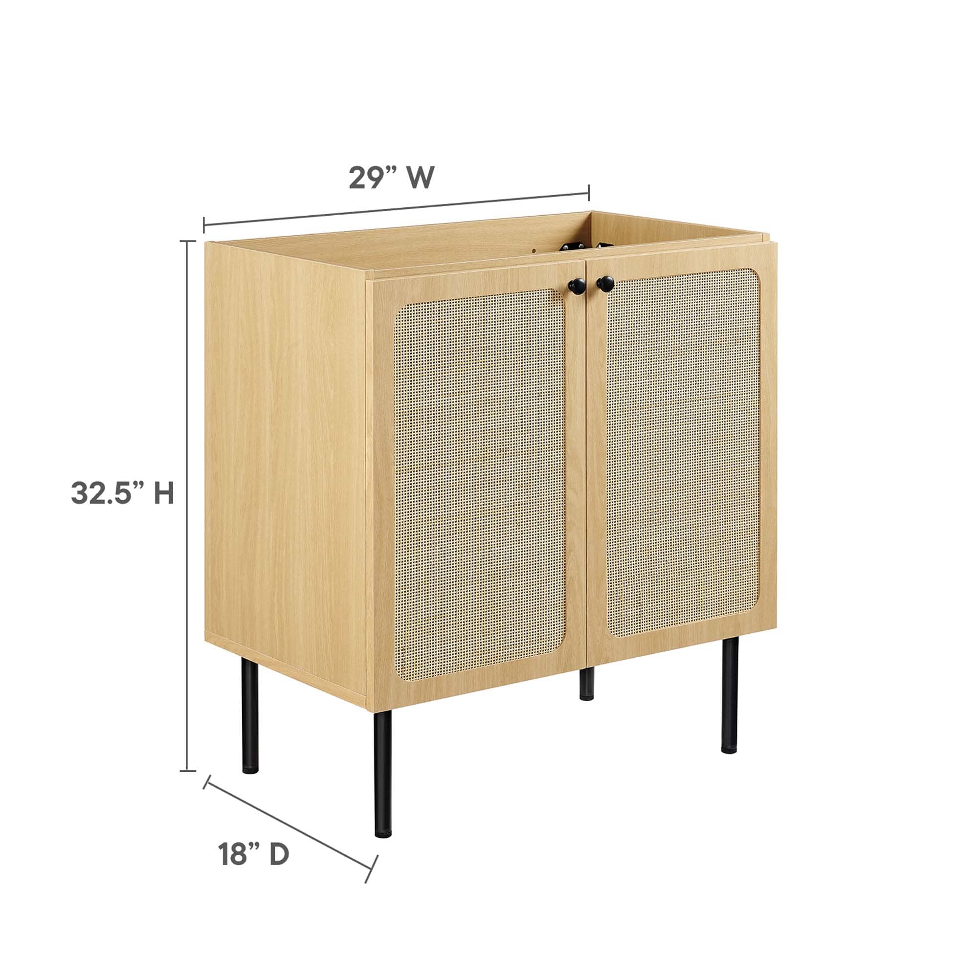 Modway EEI-6602-OAK vanities - View #3