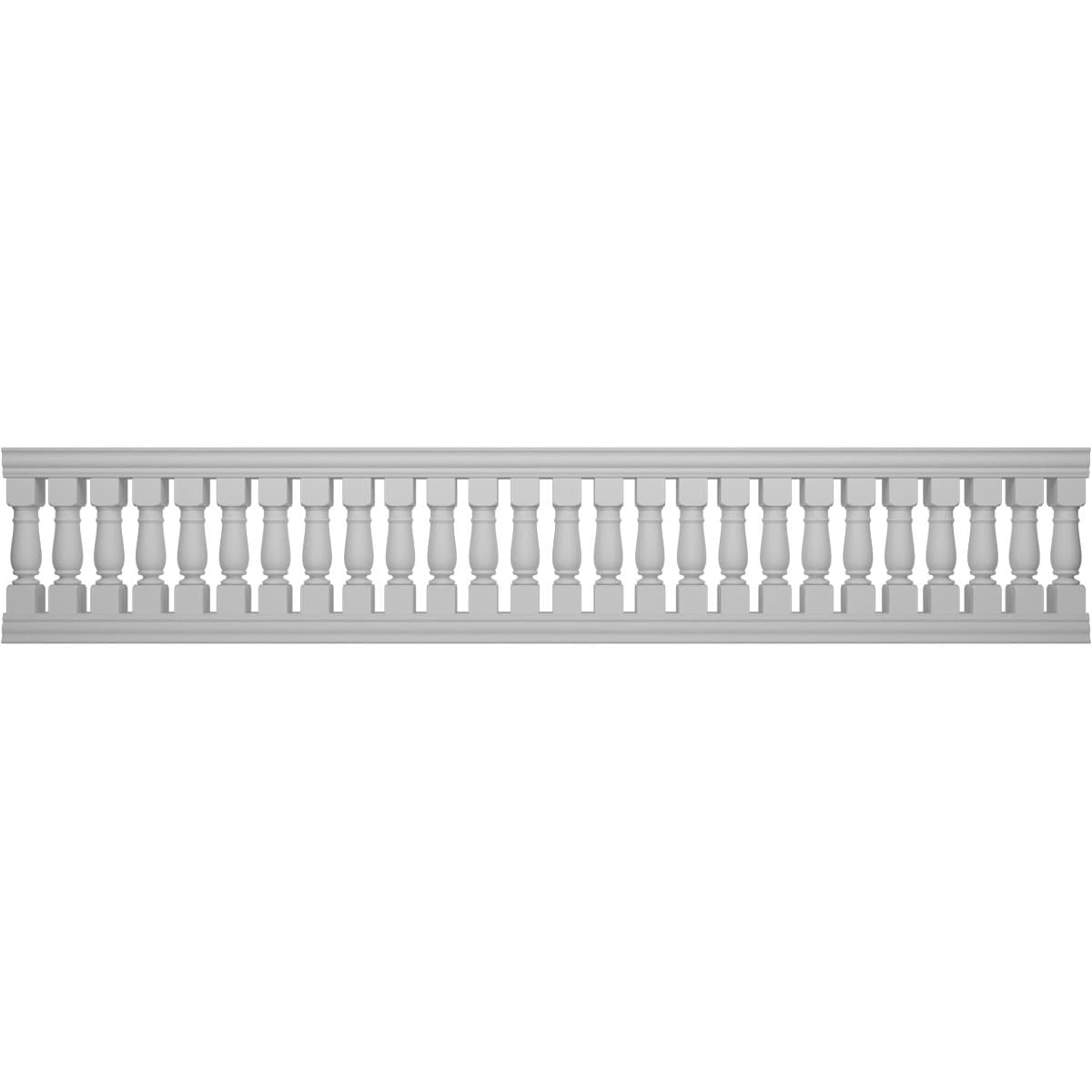 Ekena Millwork BALK38X192OXN FiberThane 16-Feet x 38-Inches Oxford Fiberglass Deck Rail Kit