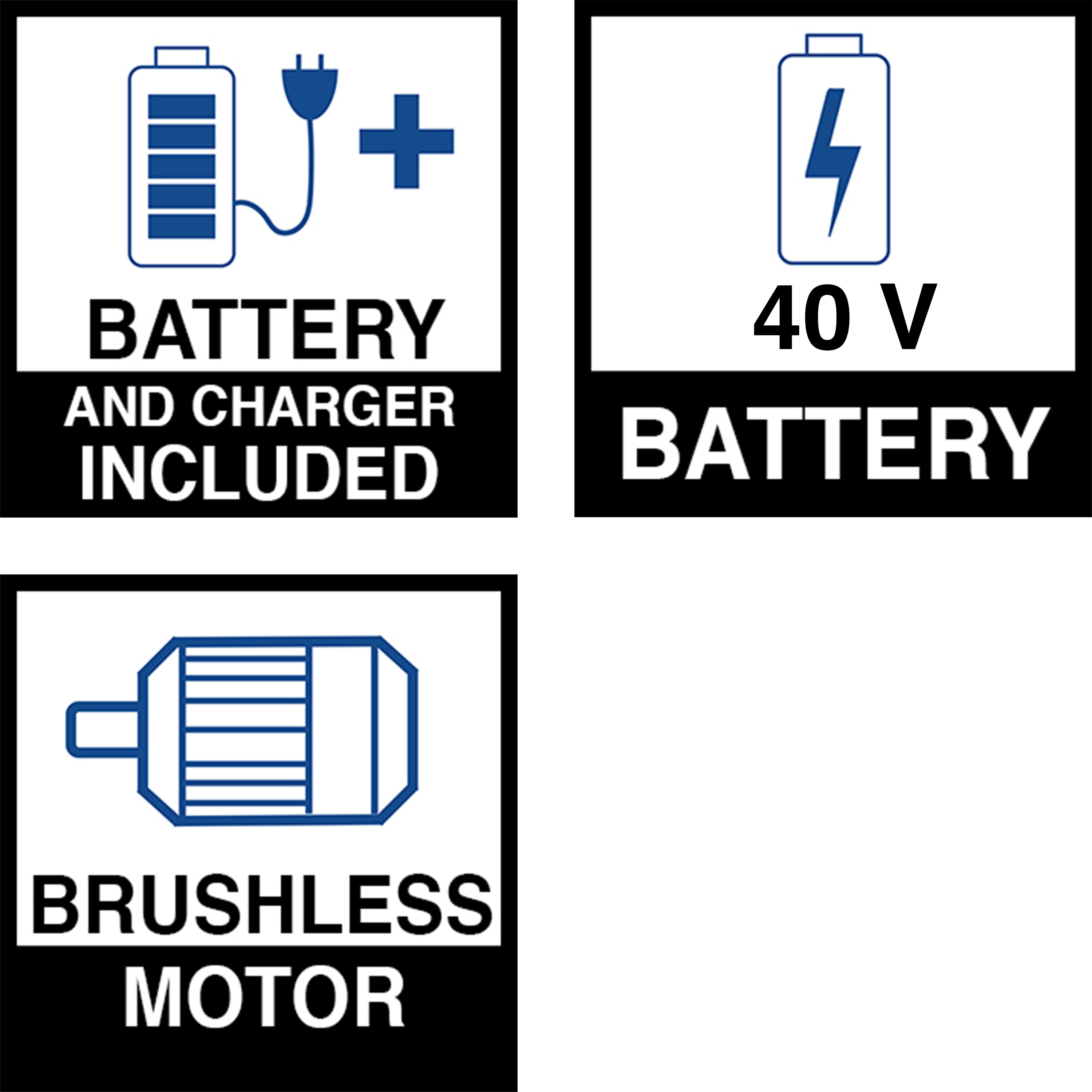Oregon LM400 40-volt Brushless Lithium Ion Push 20-in Cordless Electric Lawn Mower