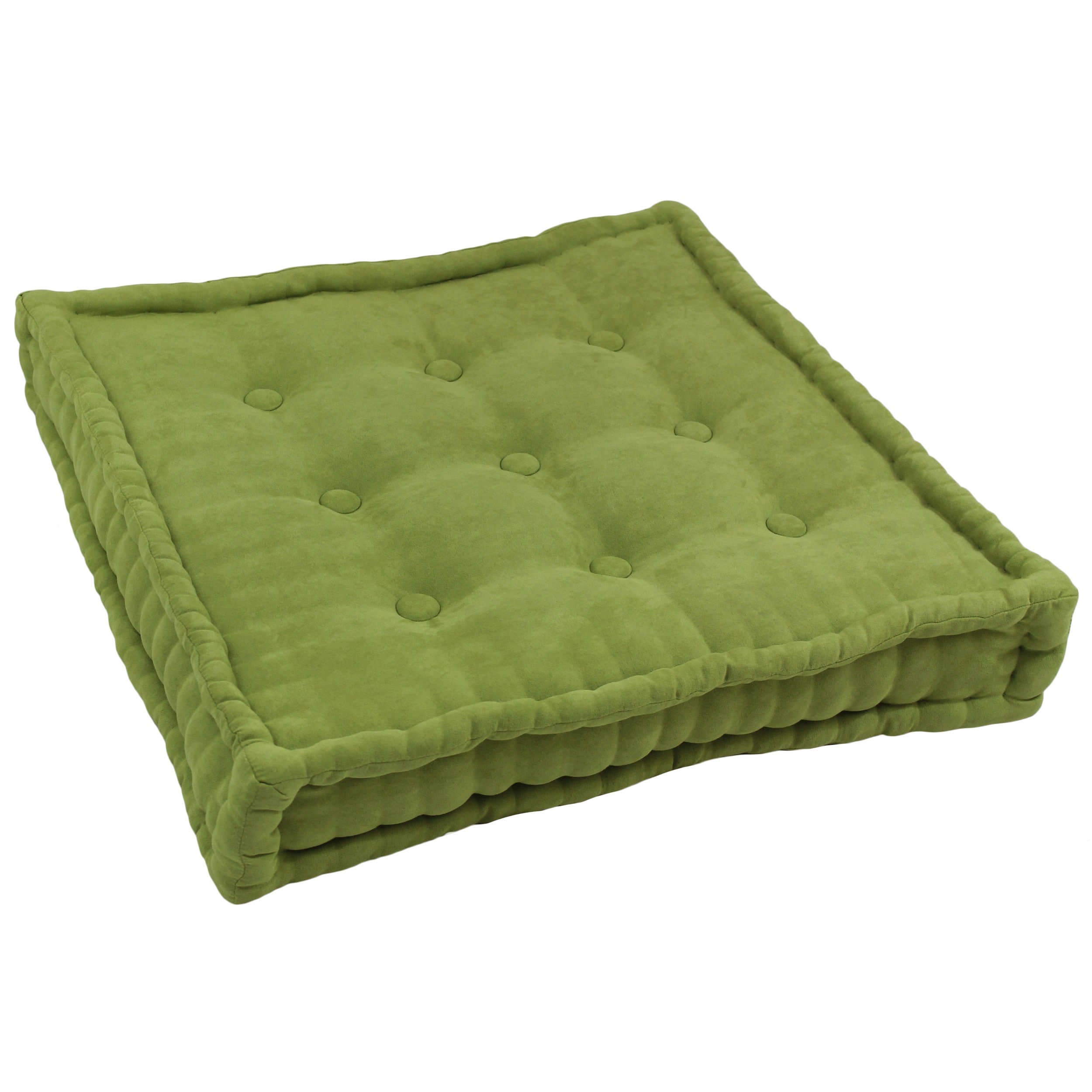 Blazing Needles 25-SQ-MS-ML 2 -Piece 25-in x 25-in Mojito Lime Square Indoor Decorative Pillow
