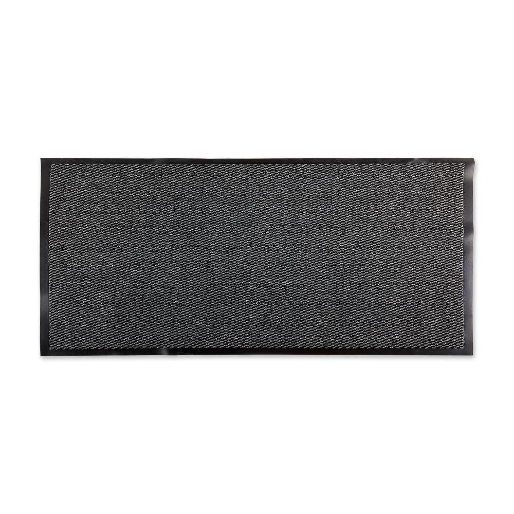 Grey Ribbed Utility Mat – Covered By Rugs