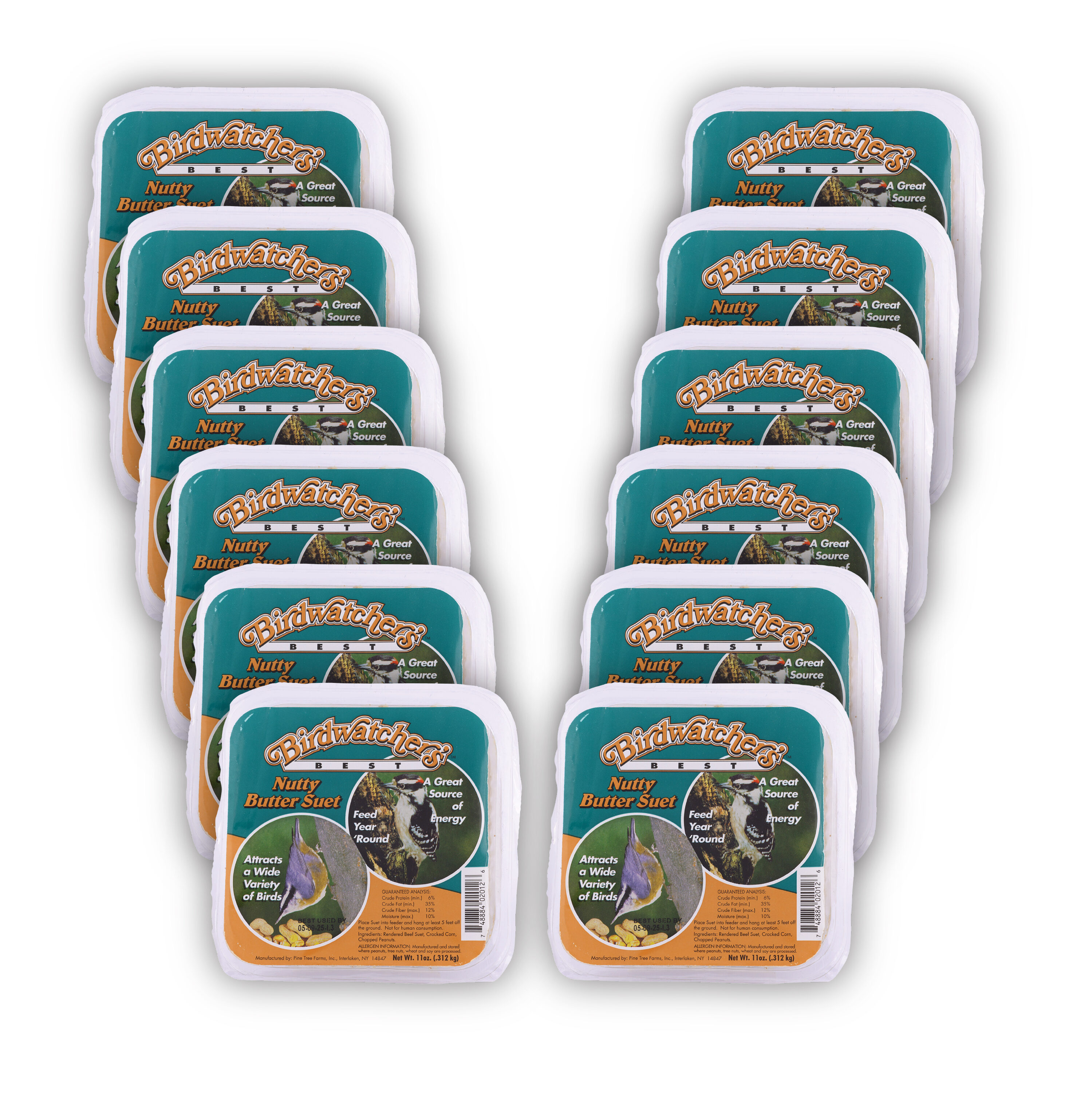 For Wild Birds Nutty Butter (12 Pack) Bird & Wildlife Food Near Me At 