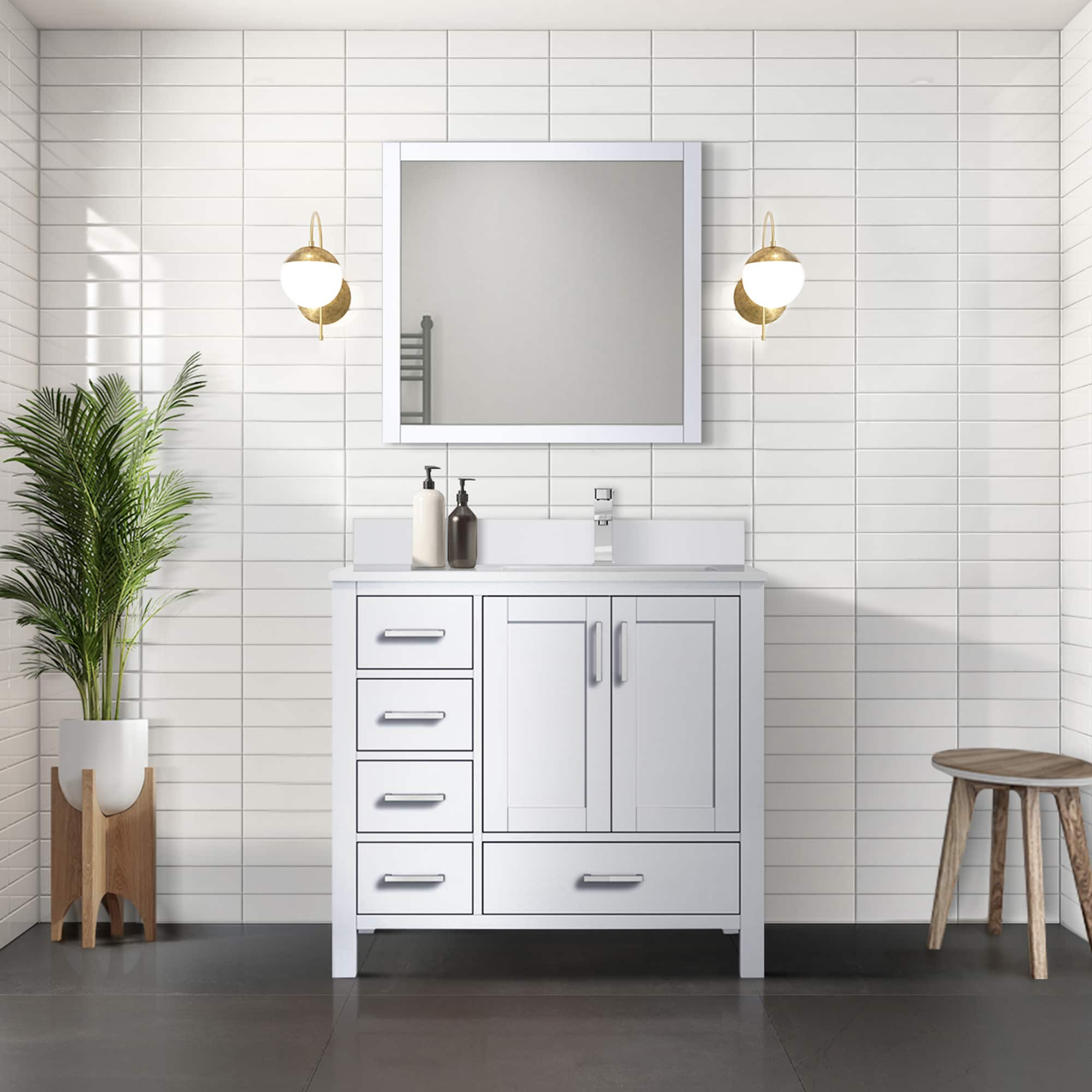 Lexora LJ342236SAWQ000R Bath-Vanity-Combo - View #6