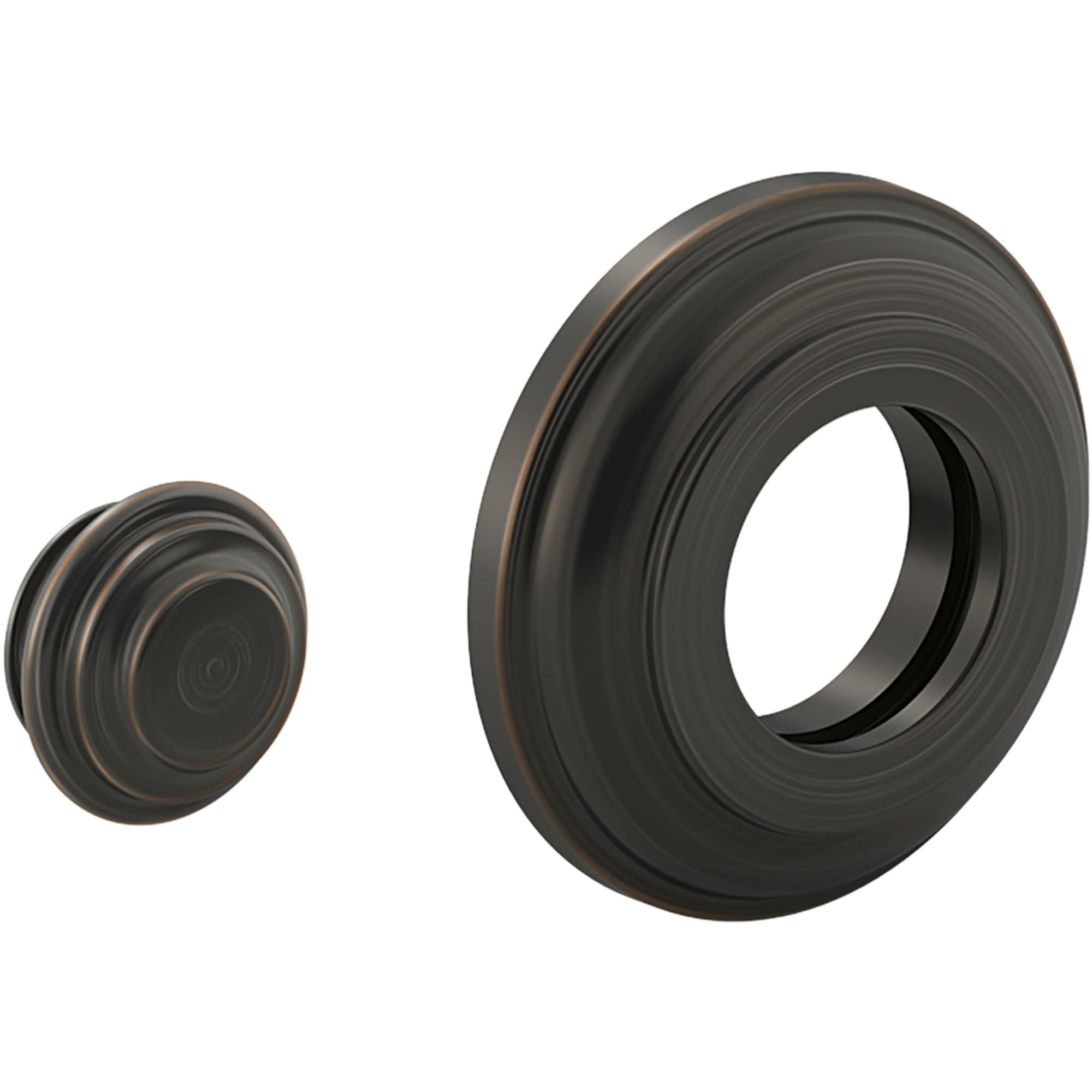 KOHLER K-76334-2BZ Oil-Rubbed Bronze 18-in Universal Shower Escutcheon set