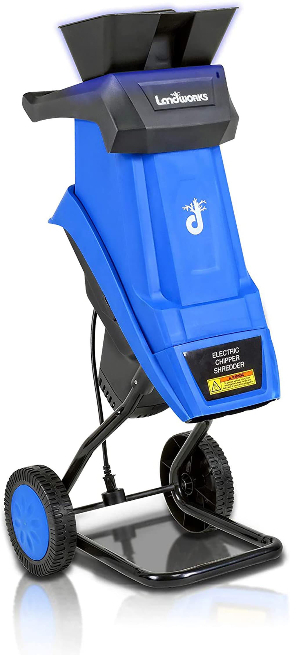 PowerSmart PS10W 15-AMP Wood Chipper Electric, Shredder, and