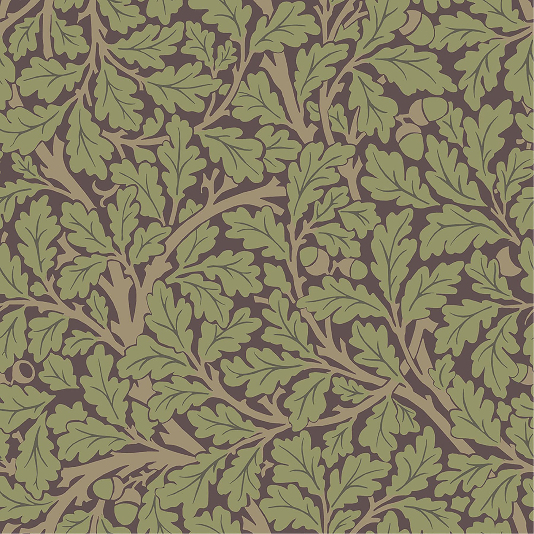 A-Street Prints 4153-82029 57.5-Sq. Feet Green Non-woven Ivy/Vines Unpasted Wallpaper