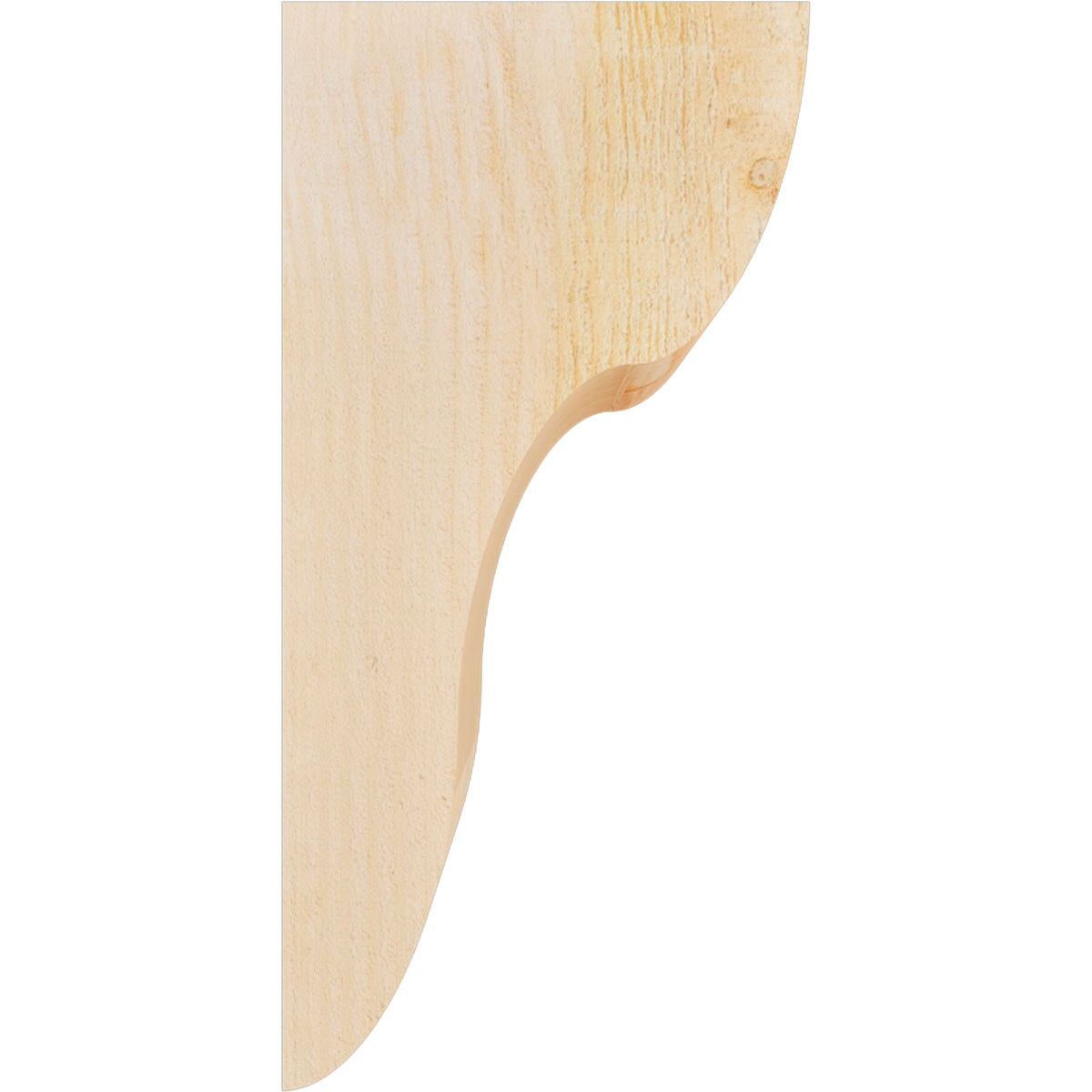 Ekena Millwork COR06X08X16CAR00RDF corbels - View #3