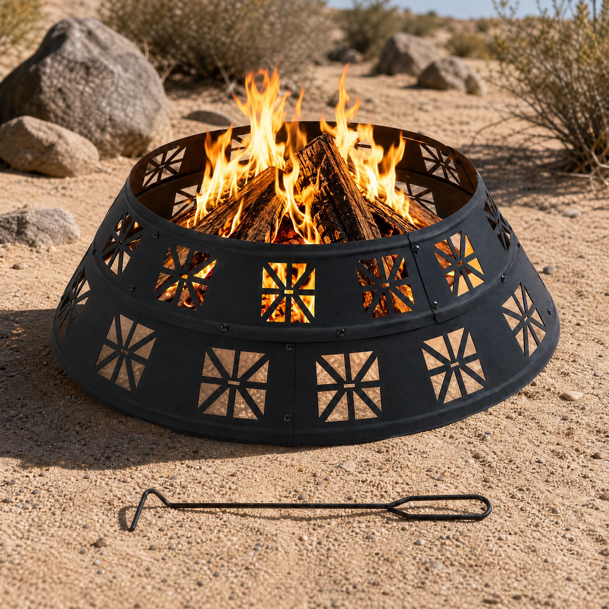 Sunjoy A301069800 Commercial-Fire-Rings - View #12