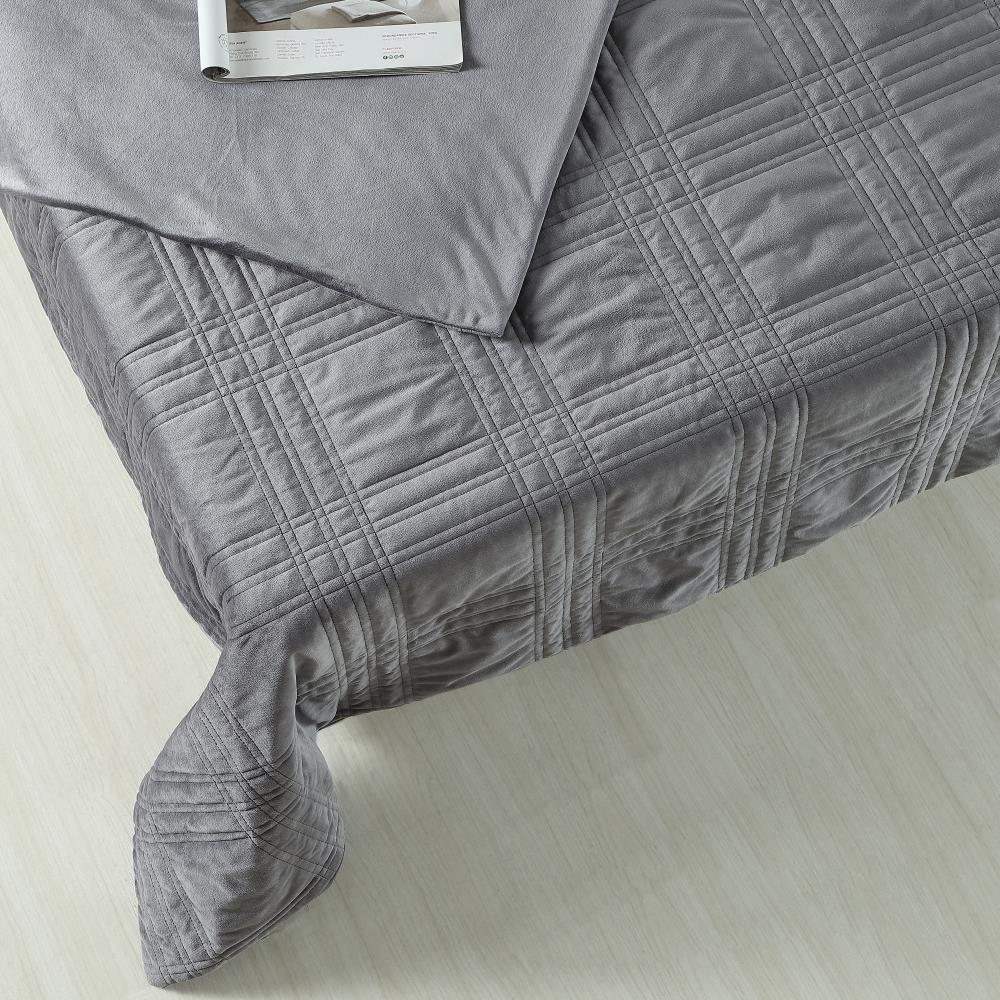 Cozy Tyme B17120-25GRQ-LS Blankets-And-Throws - View #7