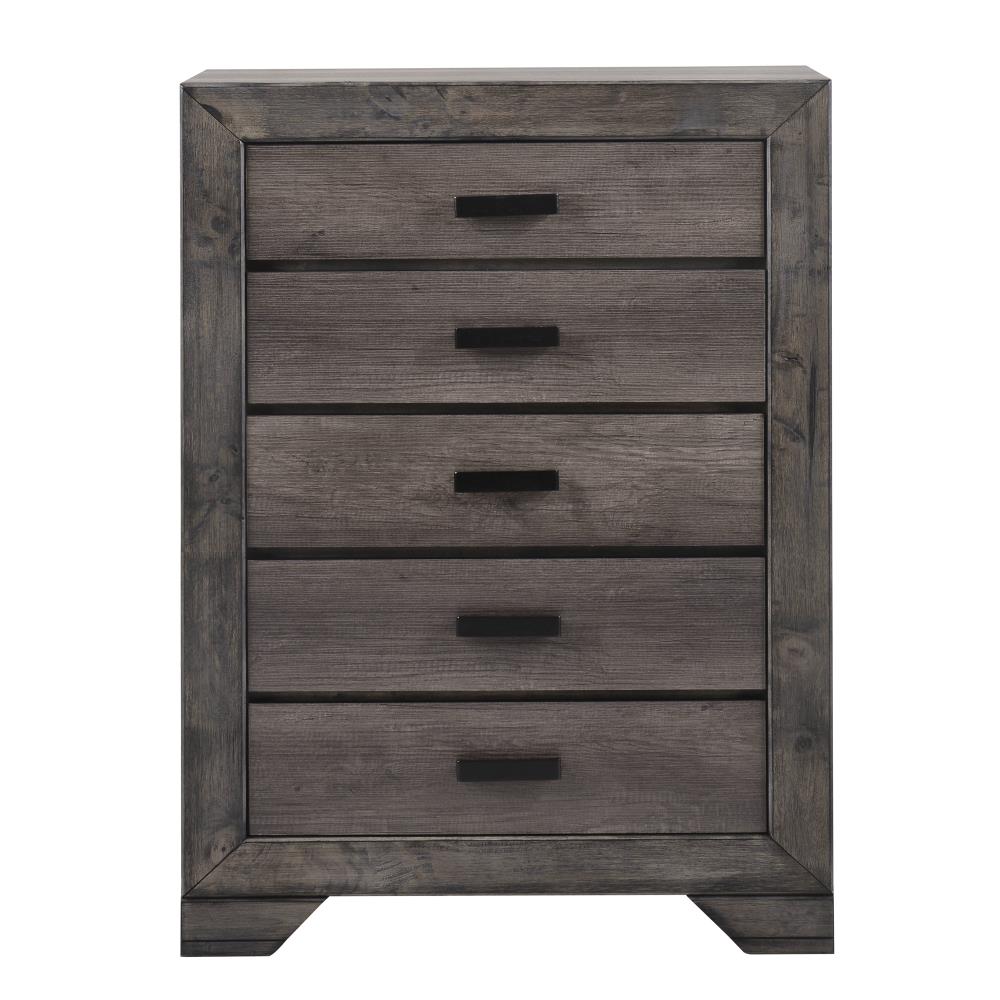 Grayson Dark Brown King Panel 3 Piece Bedroom Set