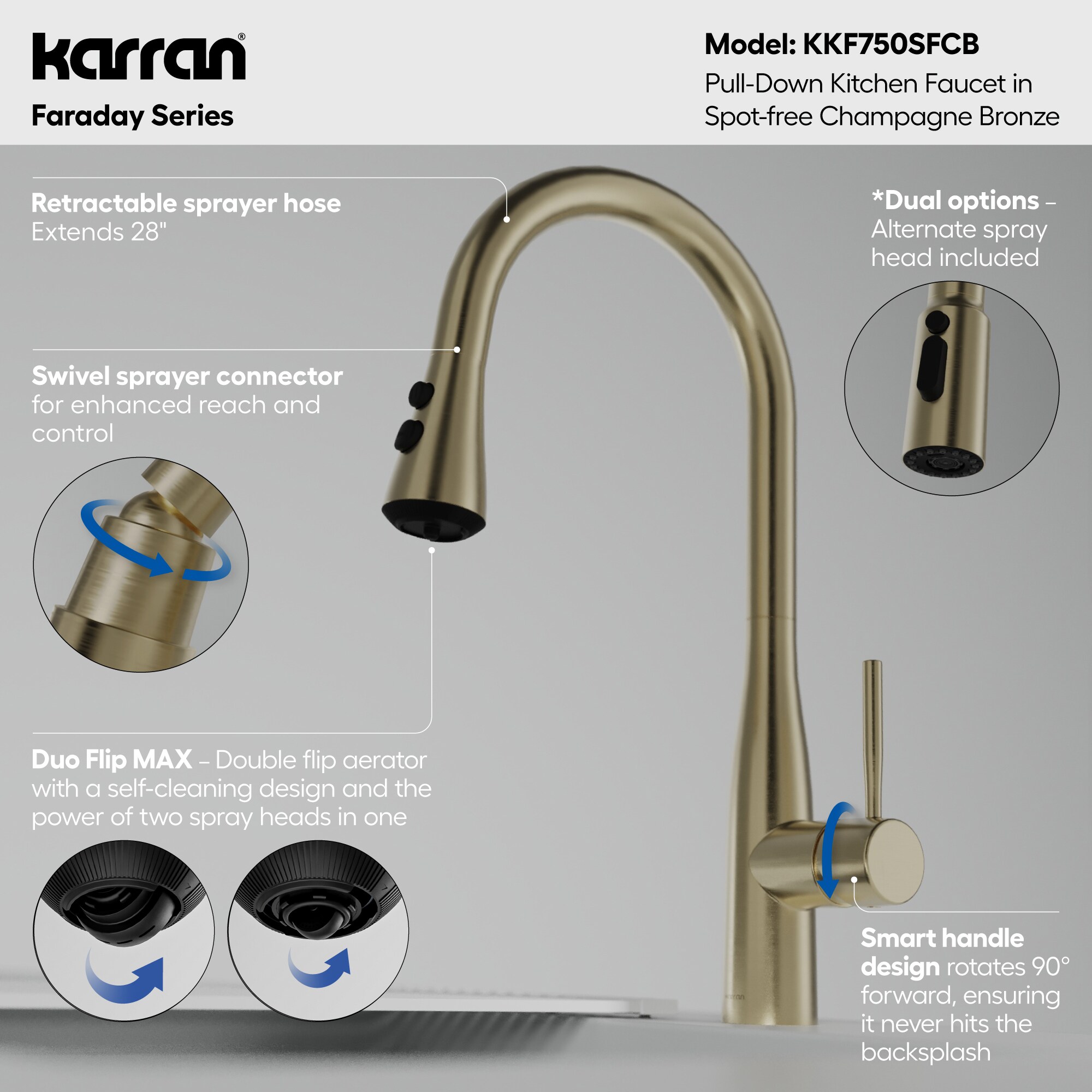 Karran KKF750SFCB Kitchen-Faucets - View #4