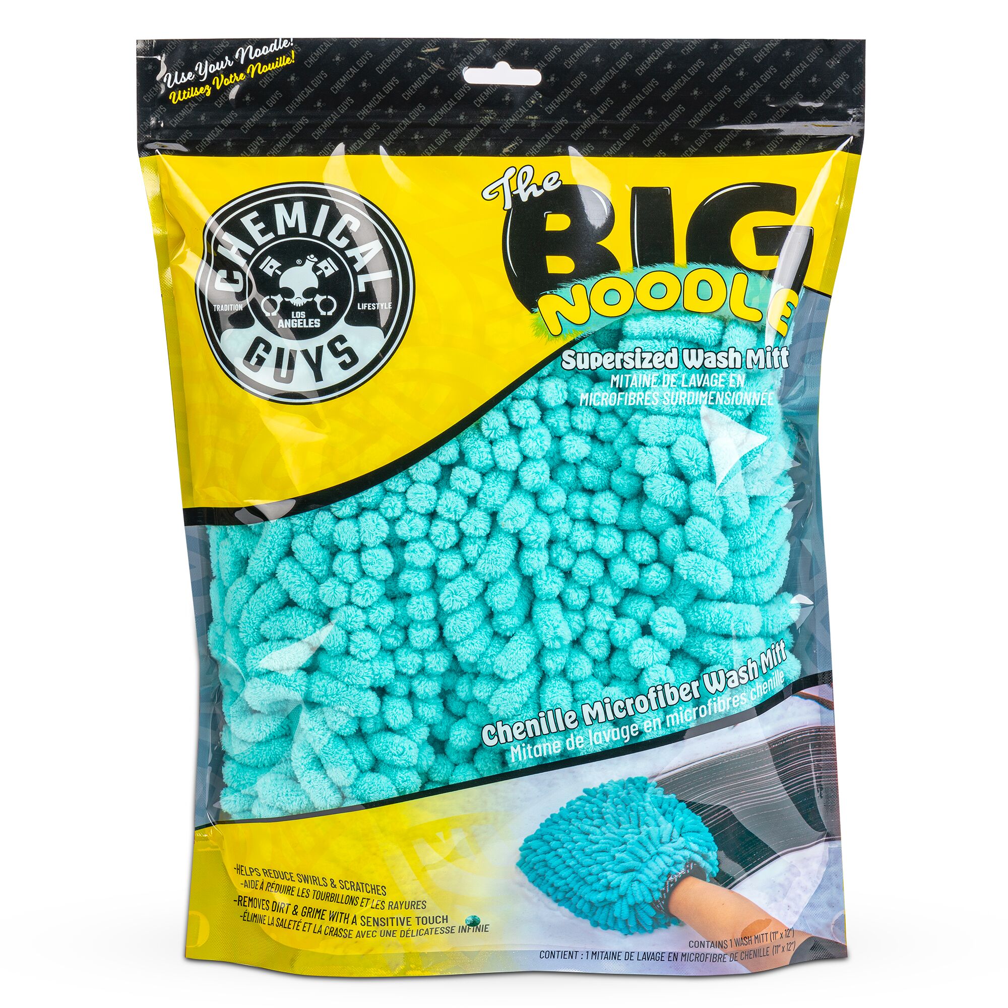 Chemical Guys Big Noodle Microfiber Mitt