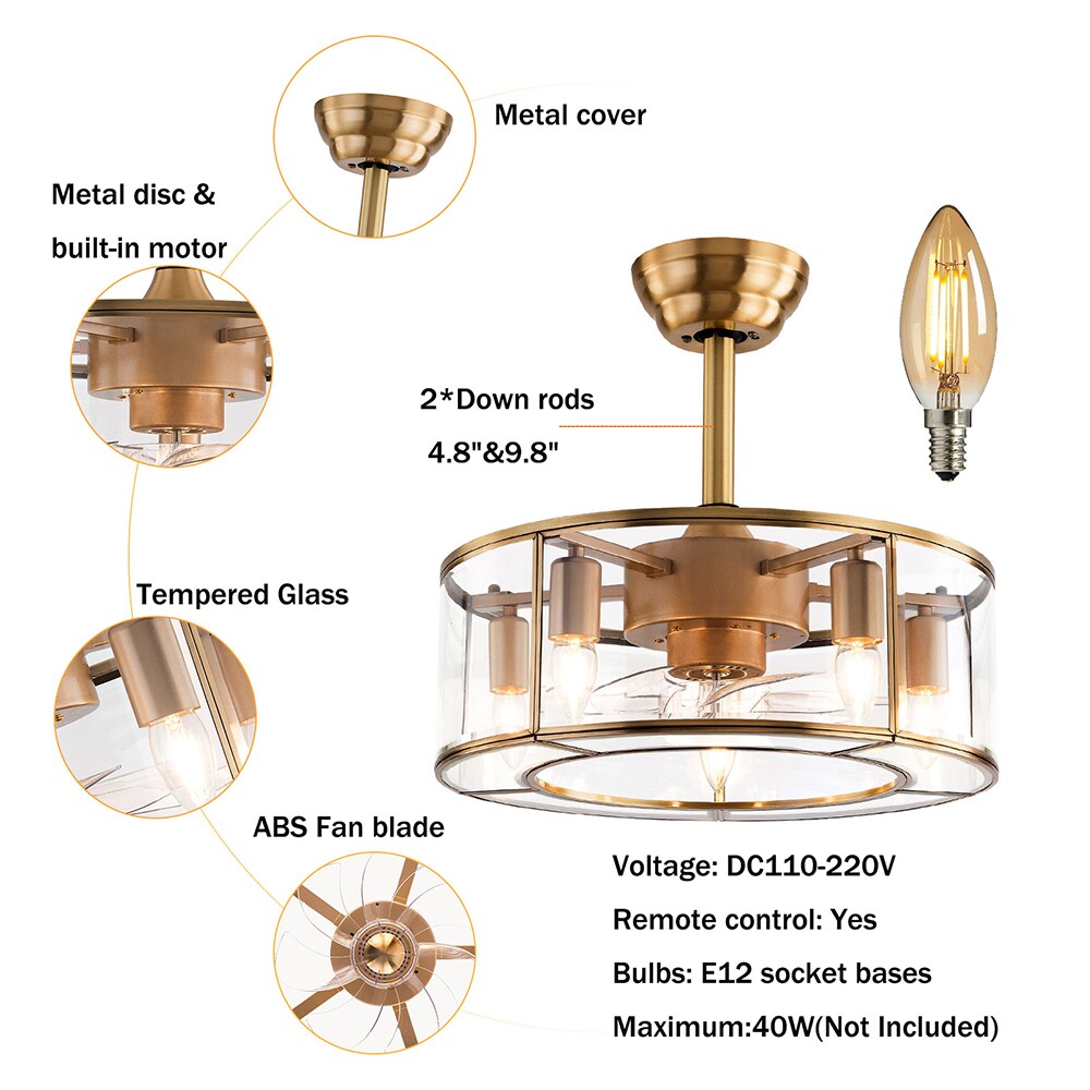 Oukaning JZUCOD4X99HCX Ceiling-Fans - View #6