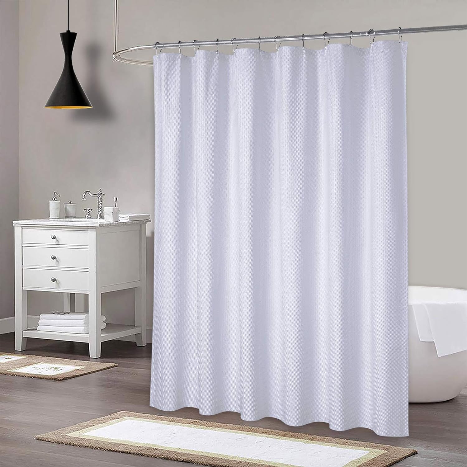 GAOMON BLCWEAEFRX2ZUH Shower-Curtains-Liners - View #2