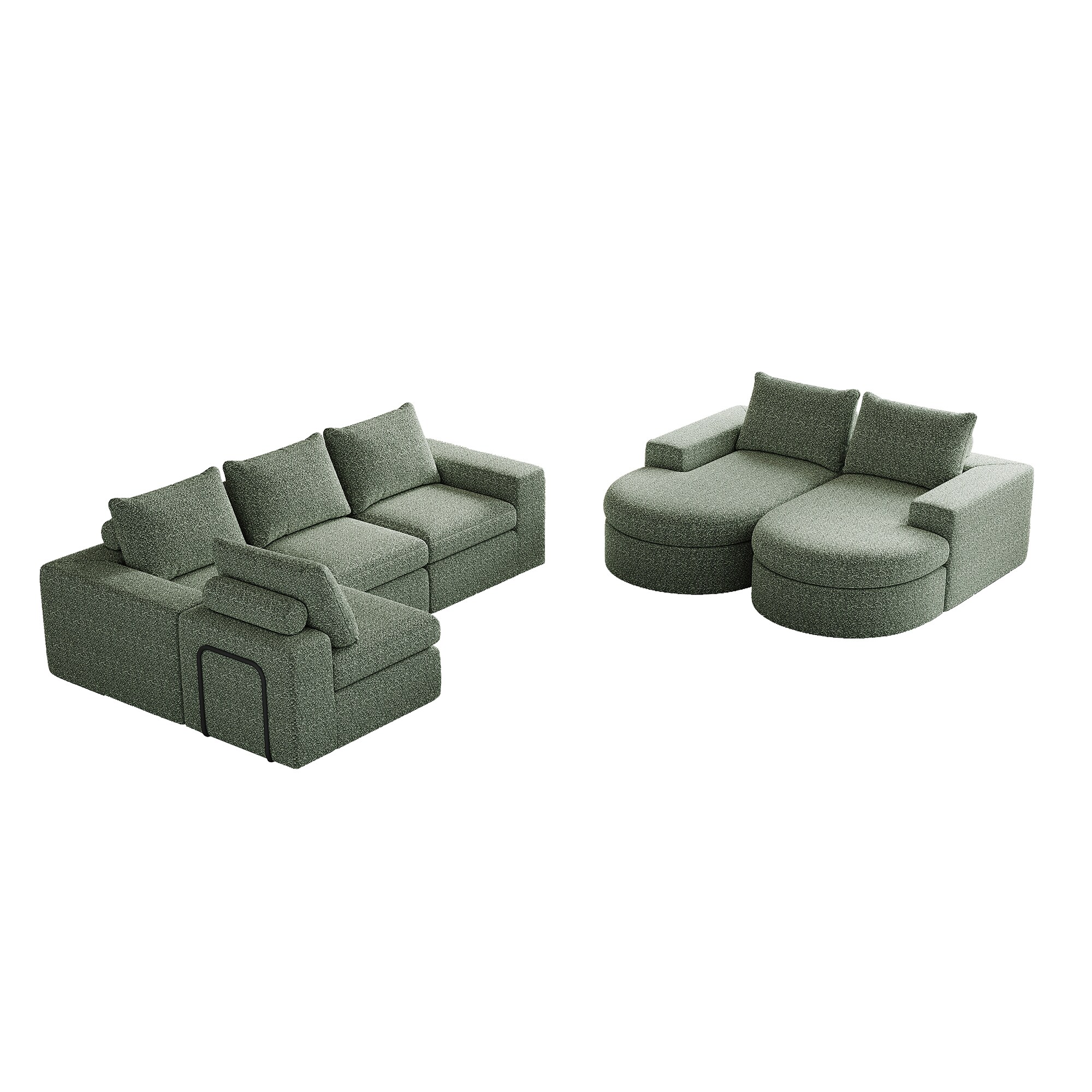 SINOFURN SYA020329BG Sofas-Loveseats - View #4