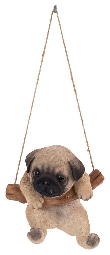 Hi-Line Gift 87704-C 4.5-Inches H x 4.5-Inches W Brown Dog Garden Statue