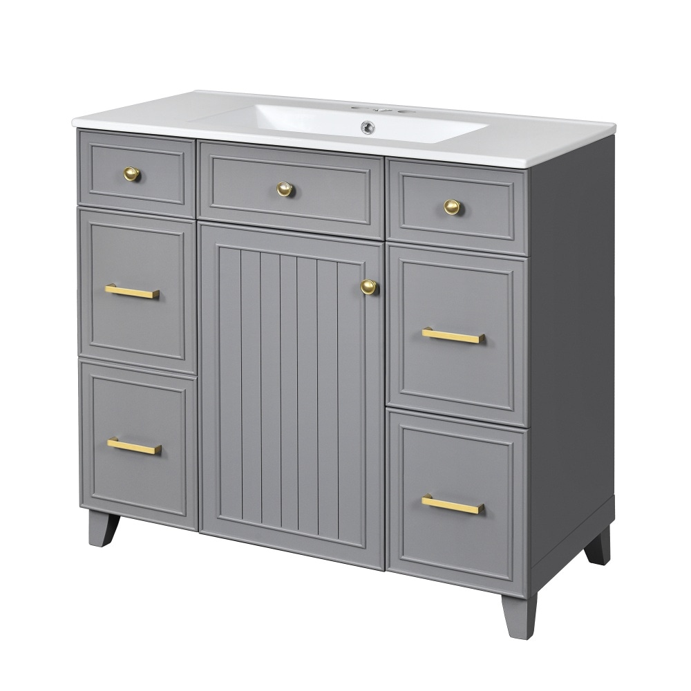 Homy Casa YU0066 Bath-Vanity-Combo - View #2