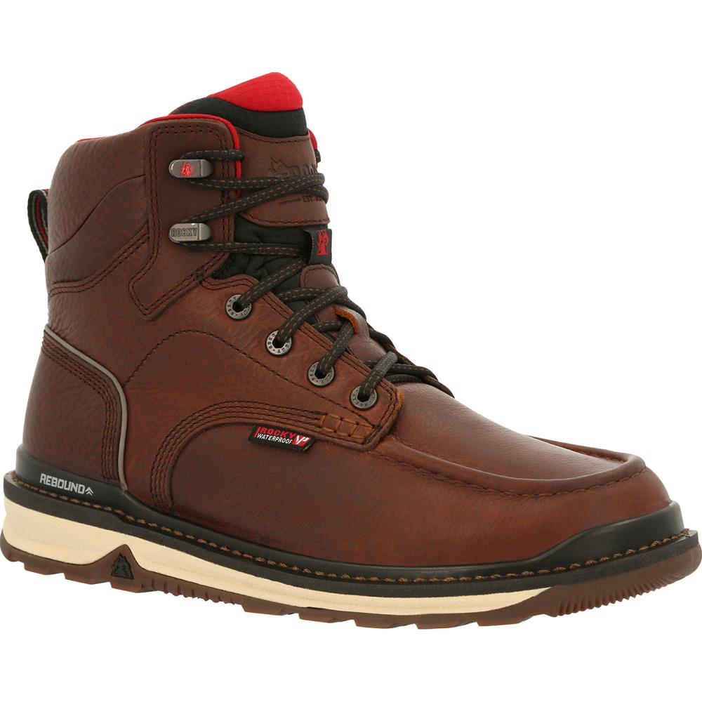 WOLVERINE Men's Trade Wedge Waterproof Steel Toe 8 Construction Boot, Dark  Brown, 7 X-Wide : : Clothing, Shoes & Accessories