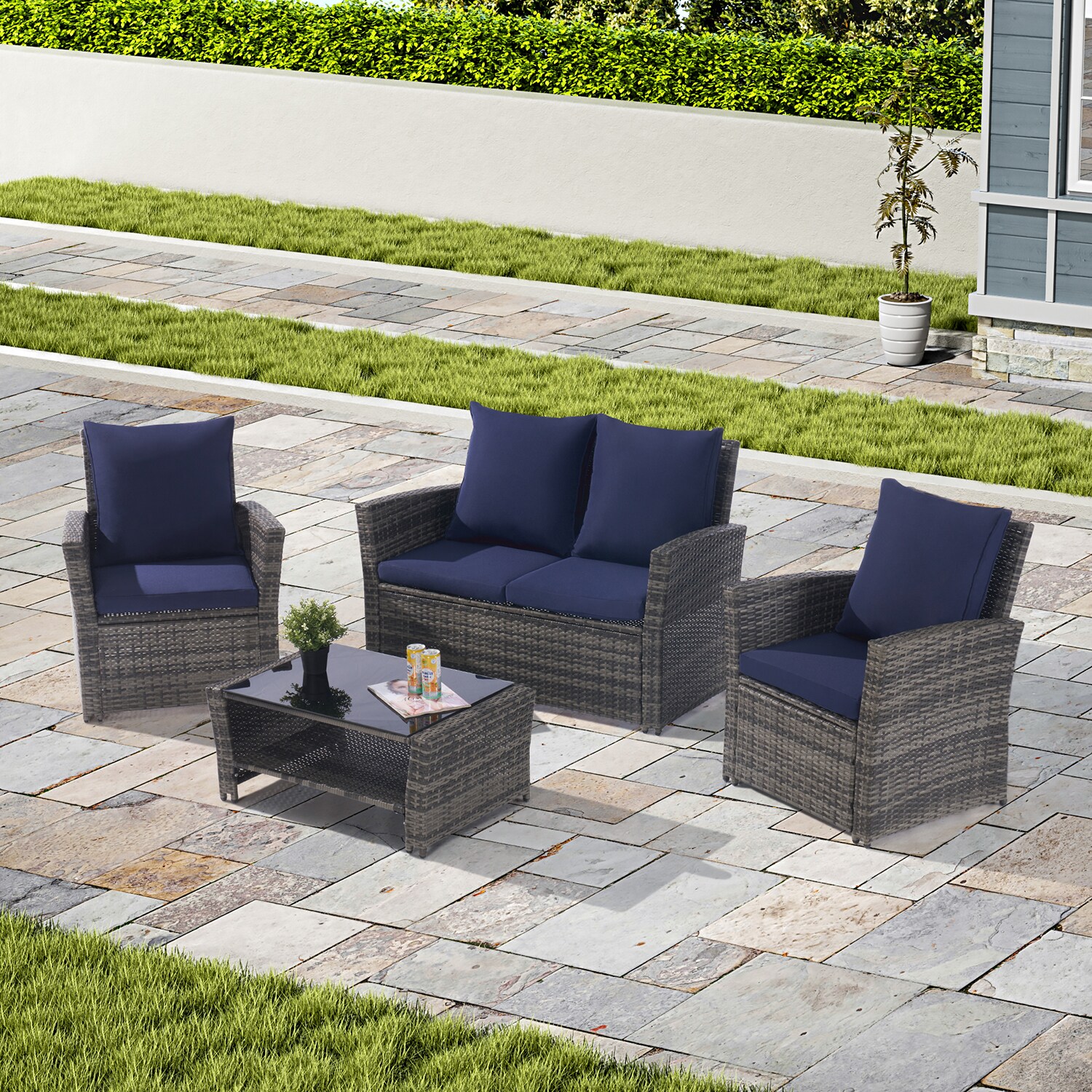 Bybafun YA0100149 Patio-Conversation-Sets - View #10
