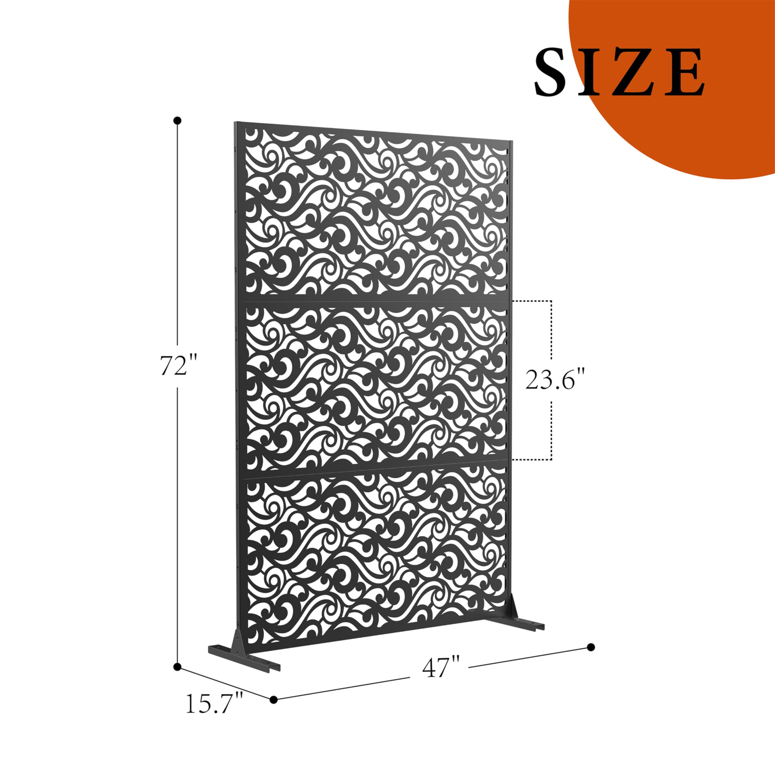 Garvee LYU01PPG-33C9FDVH Garden-Utility-Fencing - View #2
