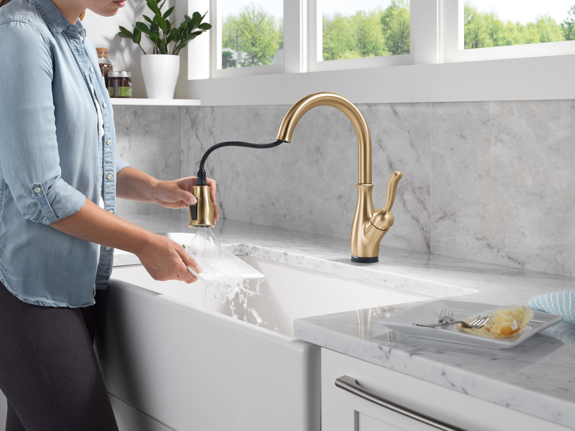 Delta 9178TL-CZ-DST Kitchen-Faucets - View #13