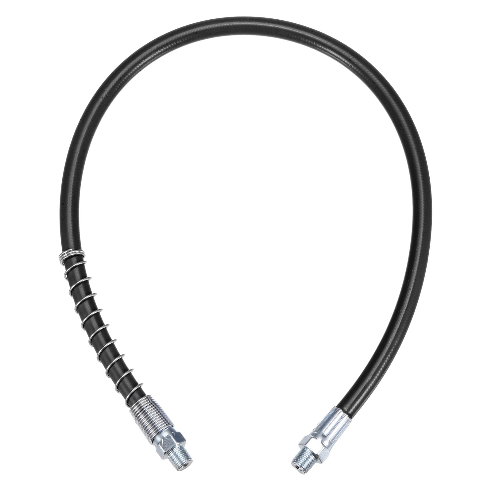 Unique Bargains - Grease Gun Hose 23.6 Inch 10000 PSI Spring Flex High Pressure Quick Release Gre...