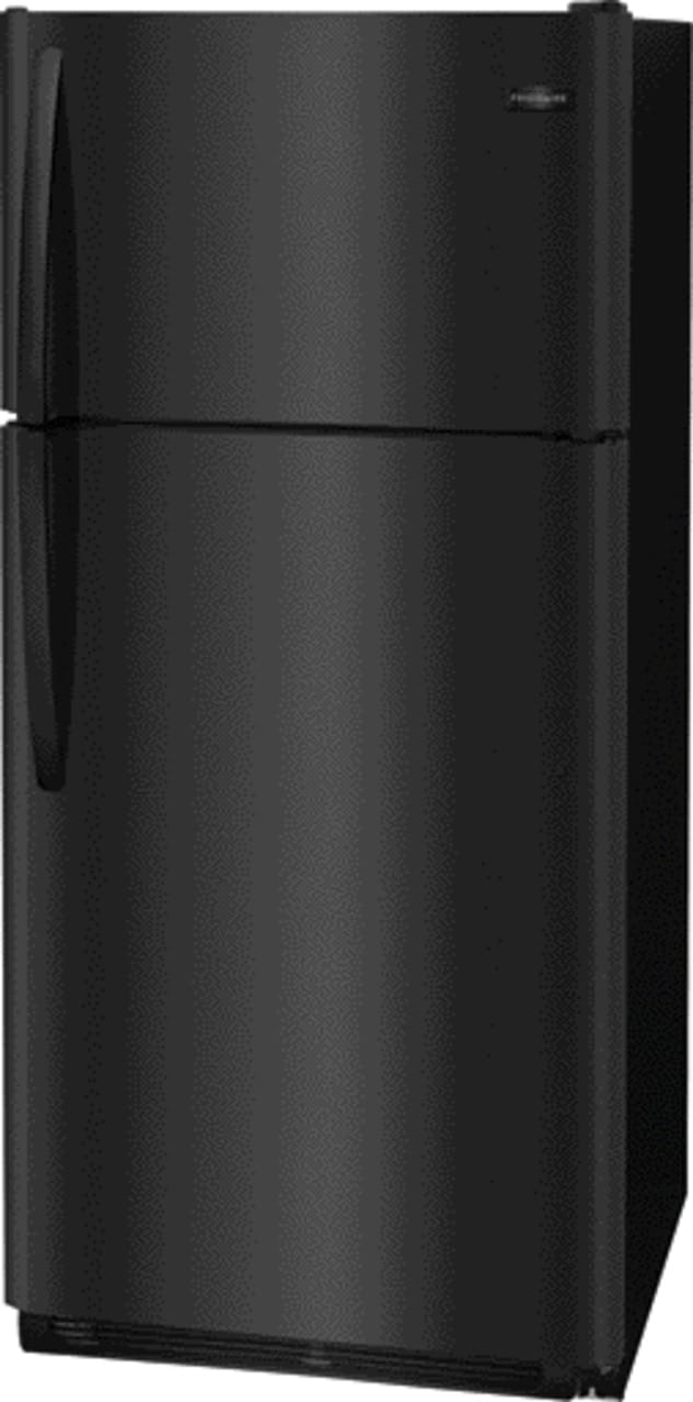 black refrigerator 18 cubic feet